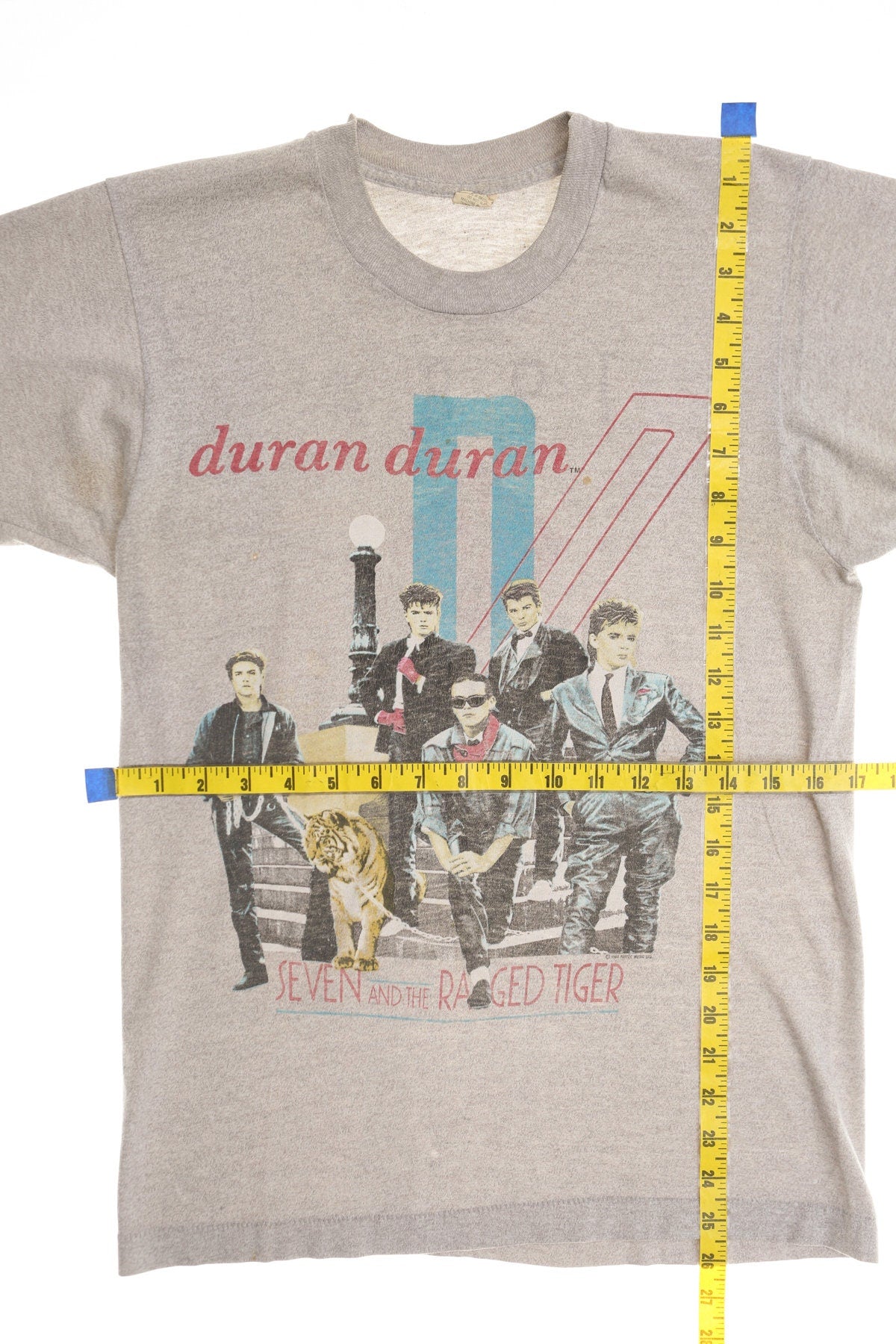 1984 USA Tour Duran Duran Graphic Shirt - Seven and The Raged Tiger