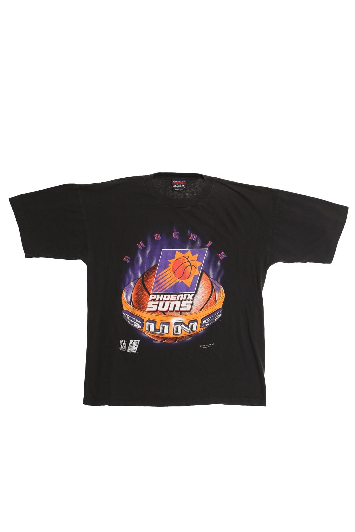 Phoenix Suns Basketball Black Graphic T-shirt