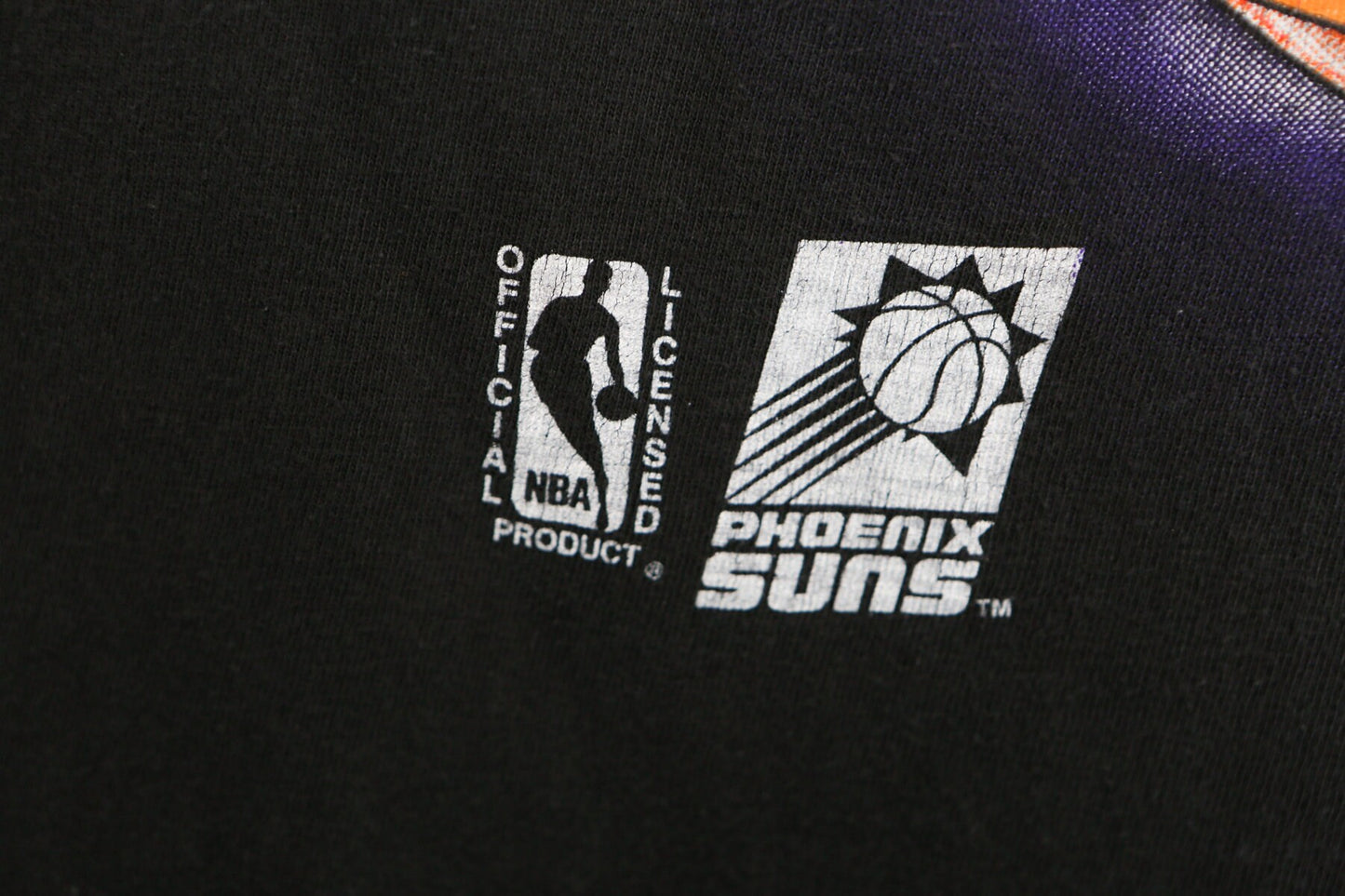 Phoenix Suns Basketball Black Graphic T-shirt