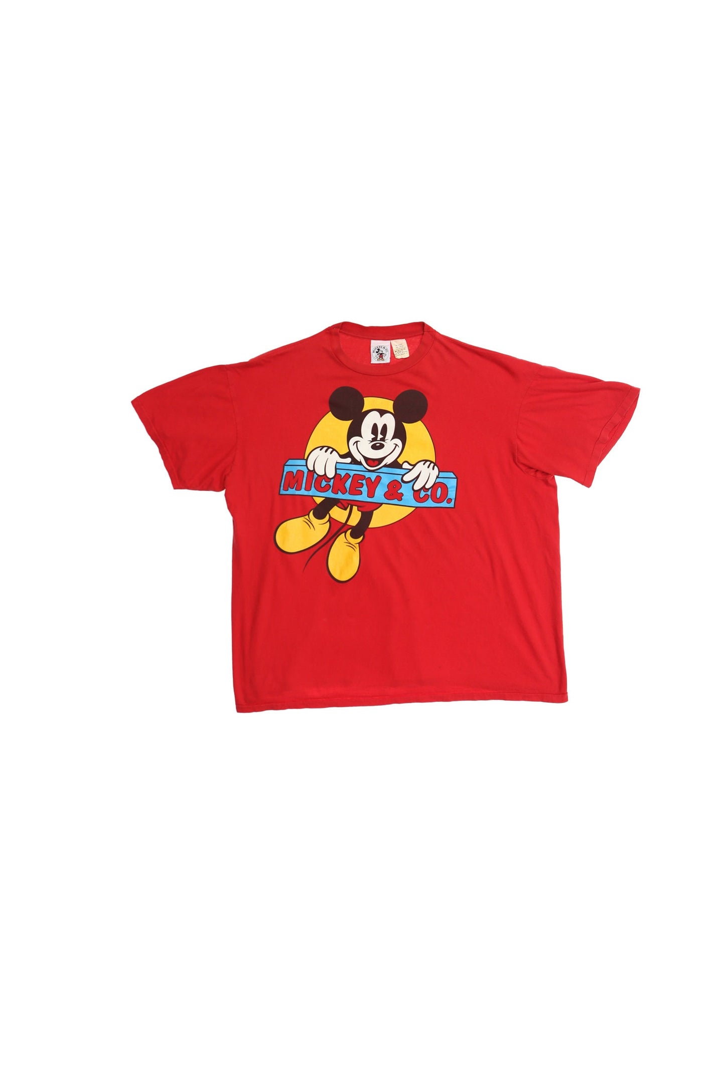 Mickey Mouse Red Graphic T-shirt