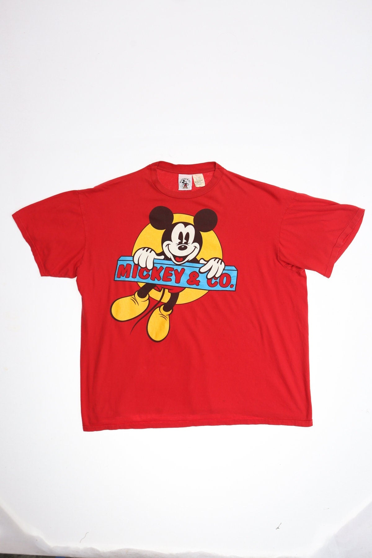 Mickey Mouse Red Graphic T-shirt