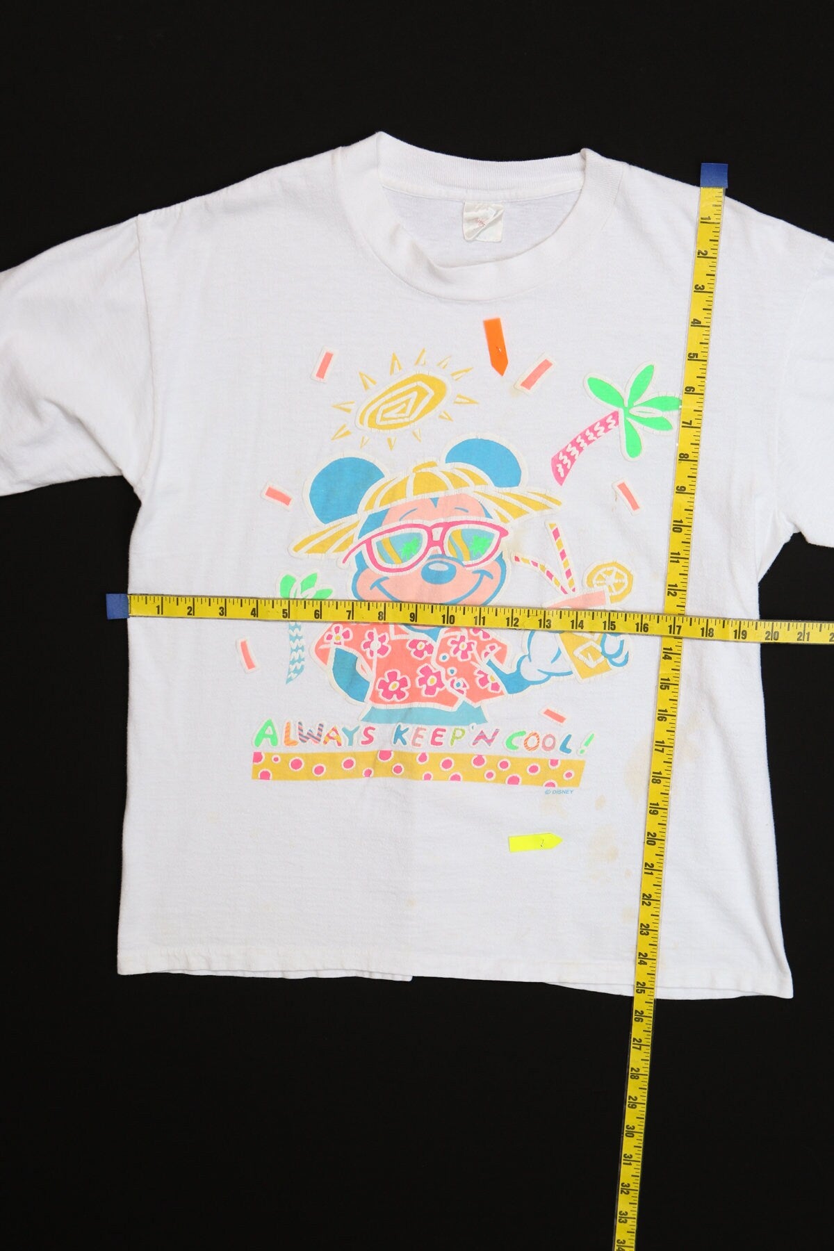 Always Keep'n Cool! White Graphic T-shirt