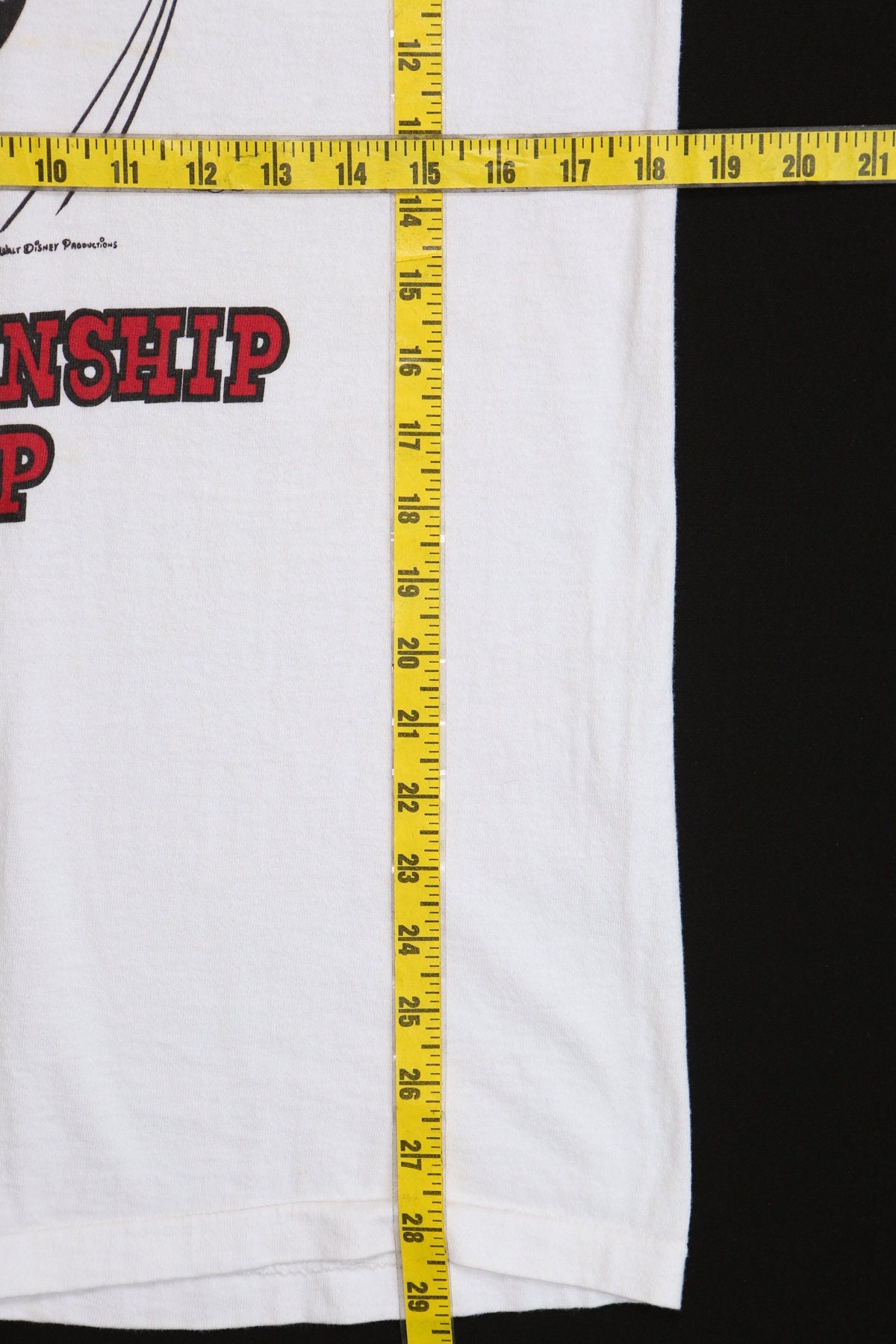 Vintage Mickey Mouse Cowboy Graphic T-shirt