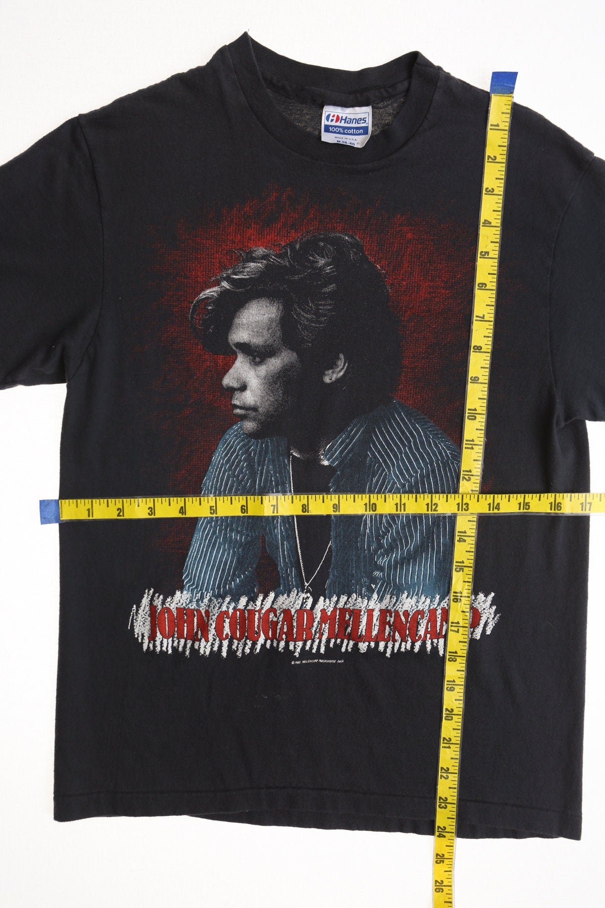 John Cougar Mellencamp Scarecrow Tour 1985 - 86 Graphic Shirt