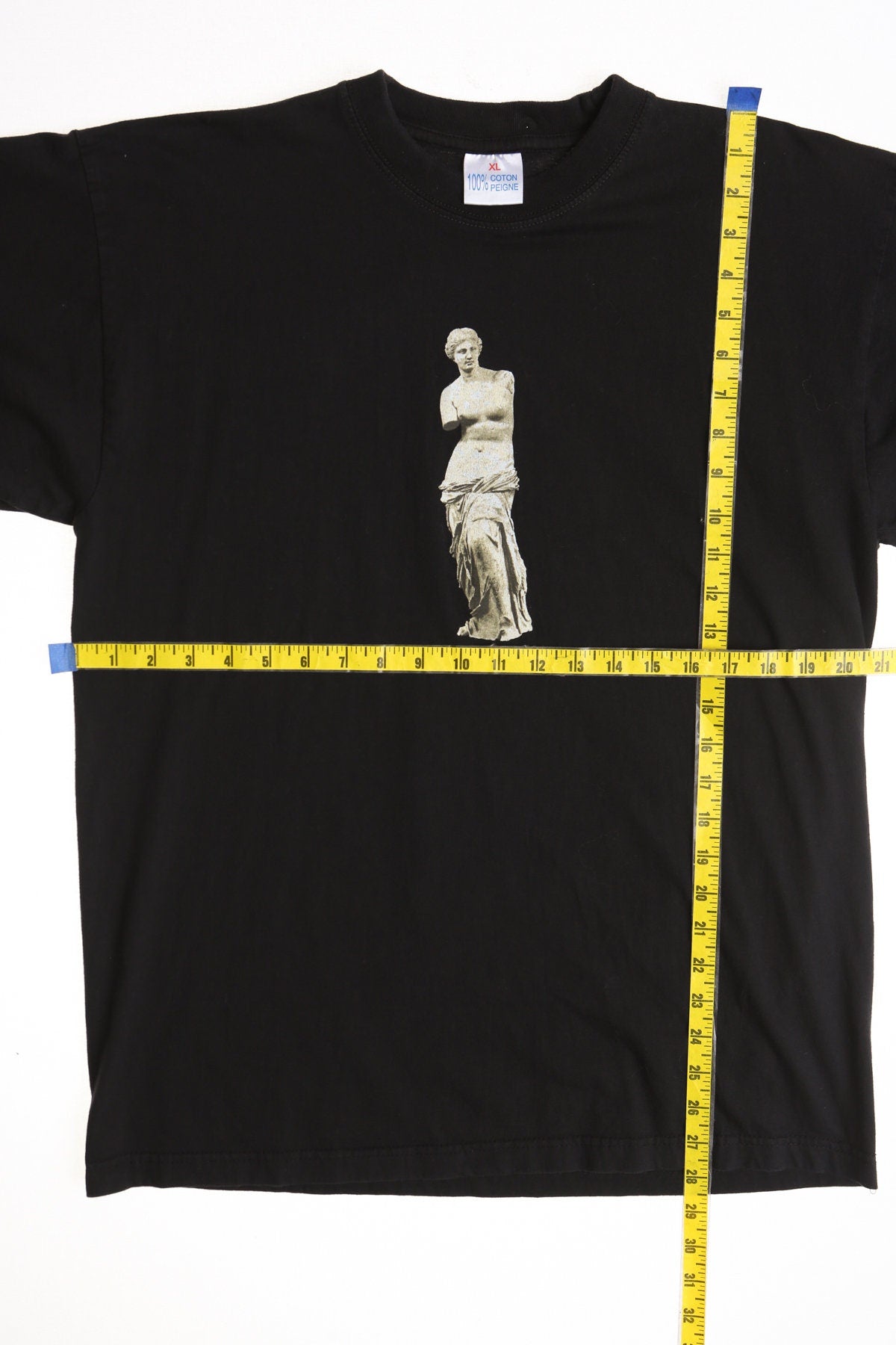 Venus De Milo Sculpture Black Graphic Shirt