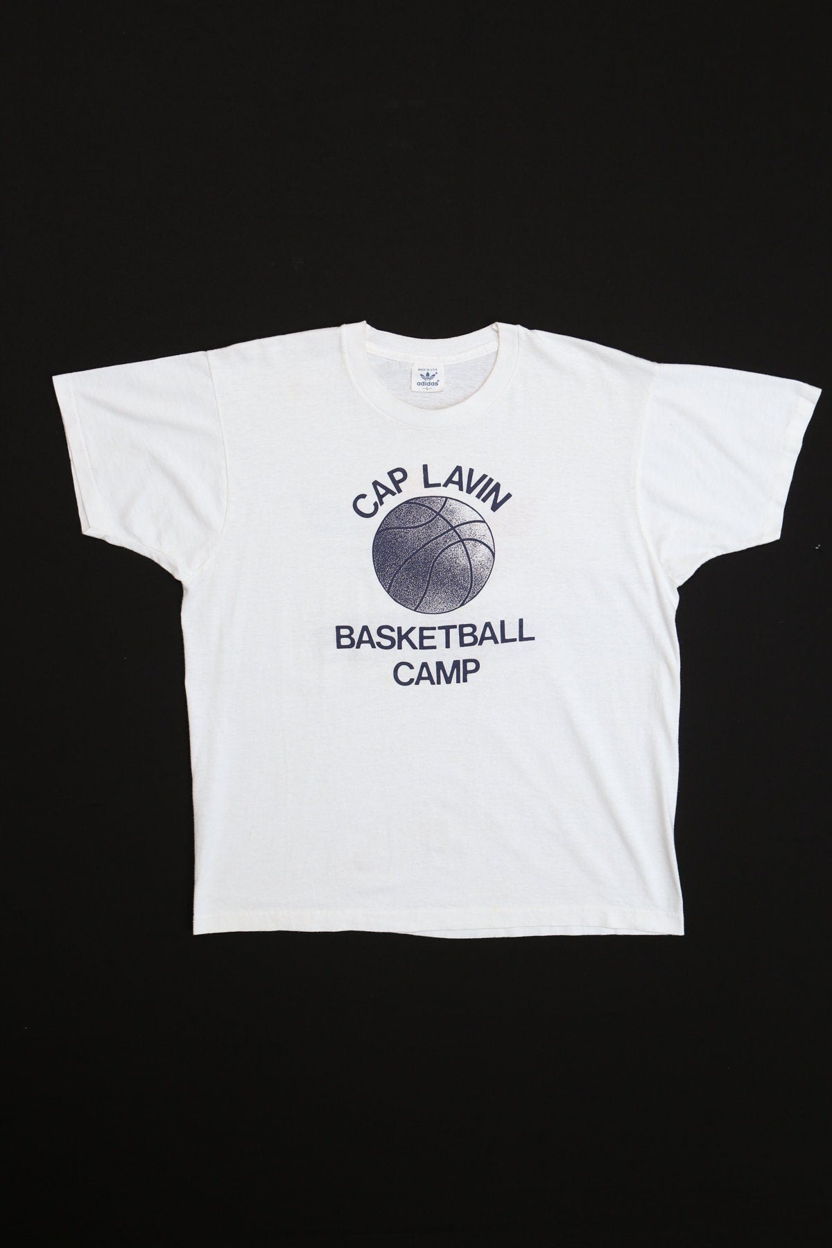 Vintage Adidas White Graphic Shirt