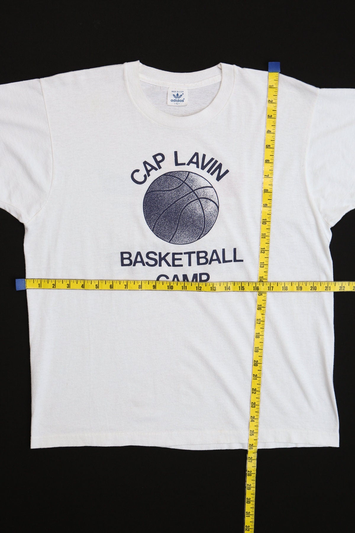 Vintage Adidas White Graphic Shirt