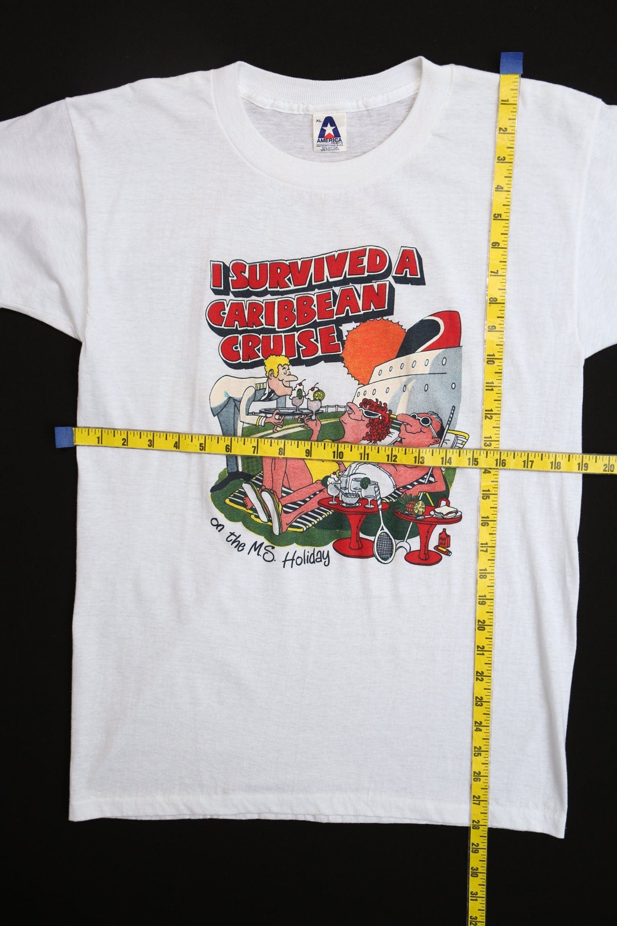 Caribbean Cruise Vintage Graphic Shirt