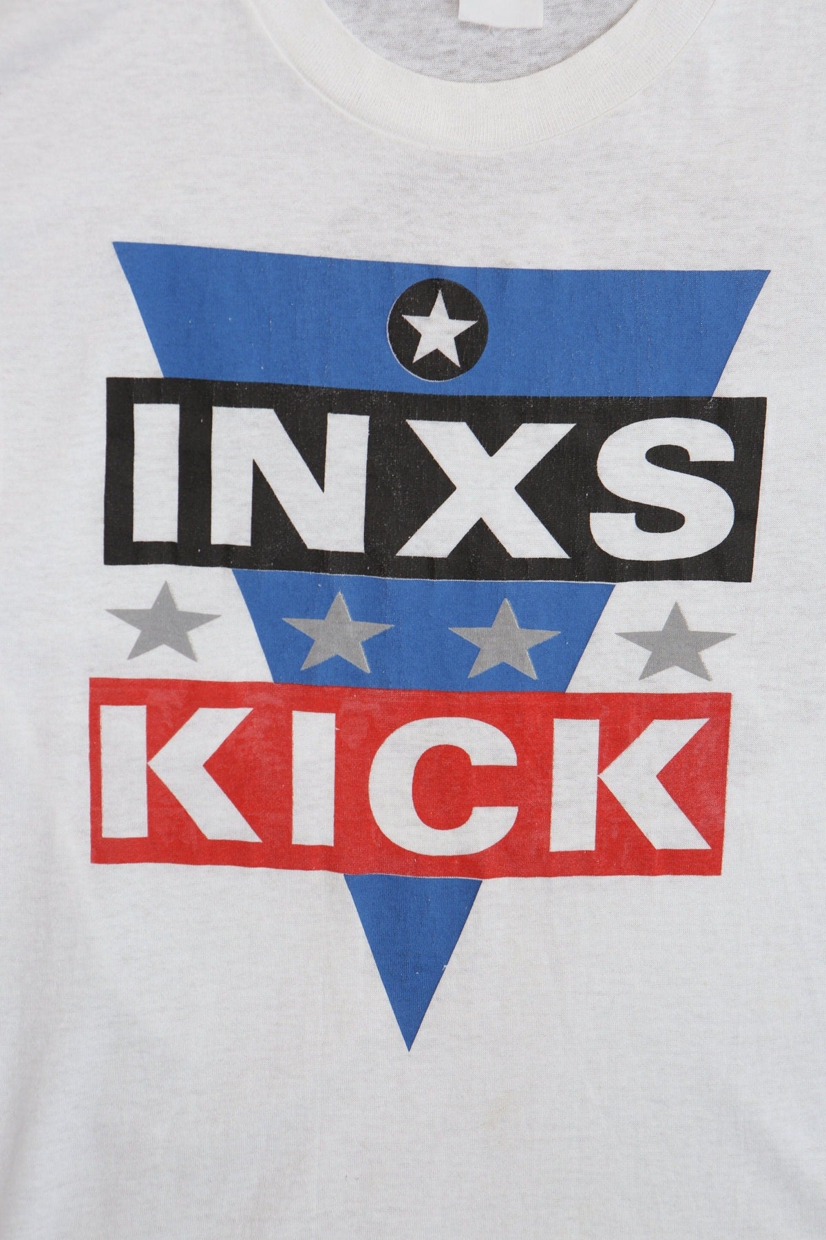 1990 Kick Tour America Graphic Shirt - Inxs Kick