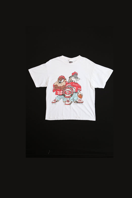 San Francisco Football Bugs and Taz Graphic Shirt