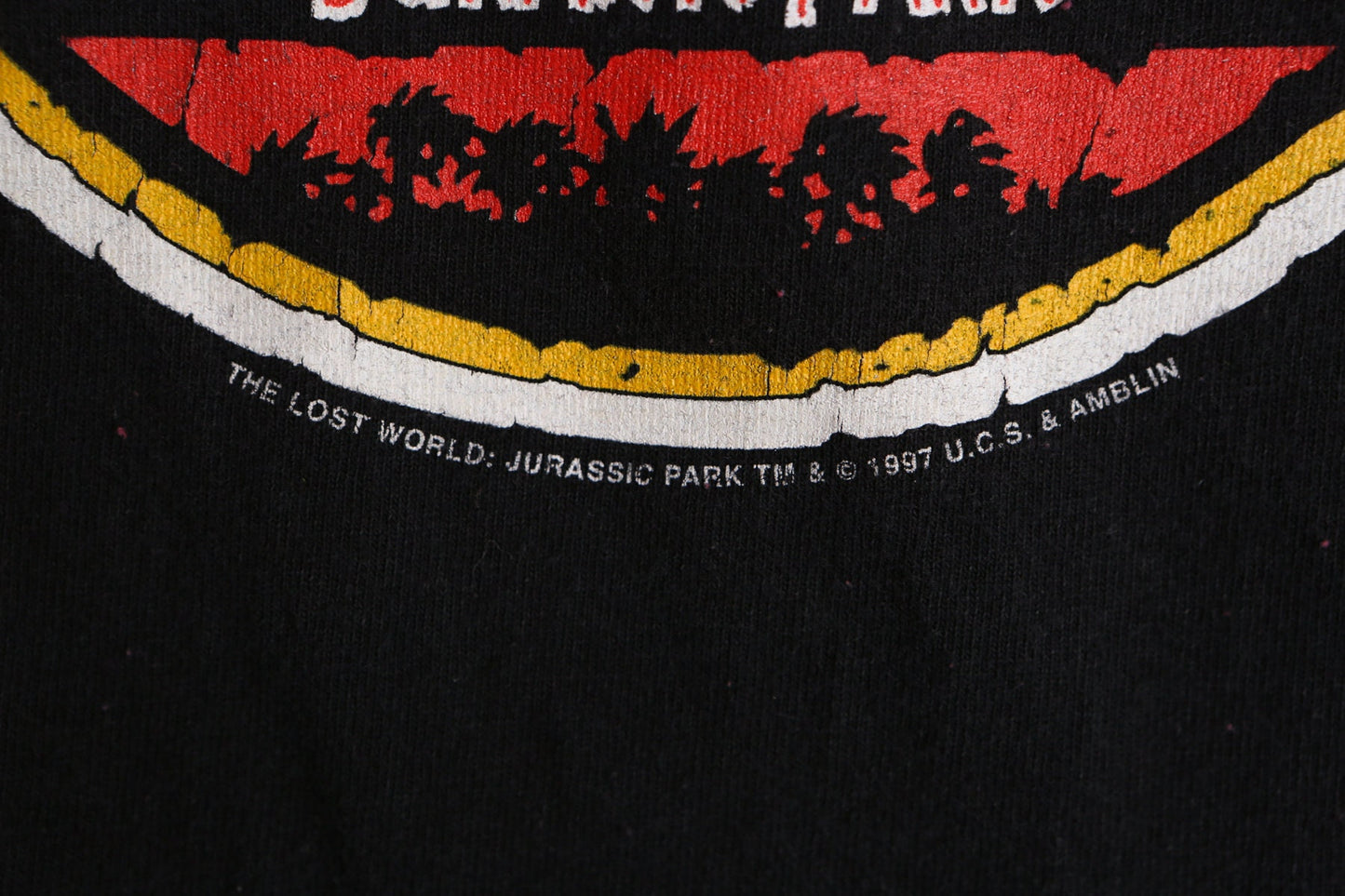 The Lost World Graphic Shirt Jurassic Park Something Has Survided