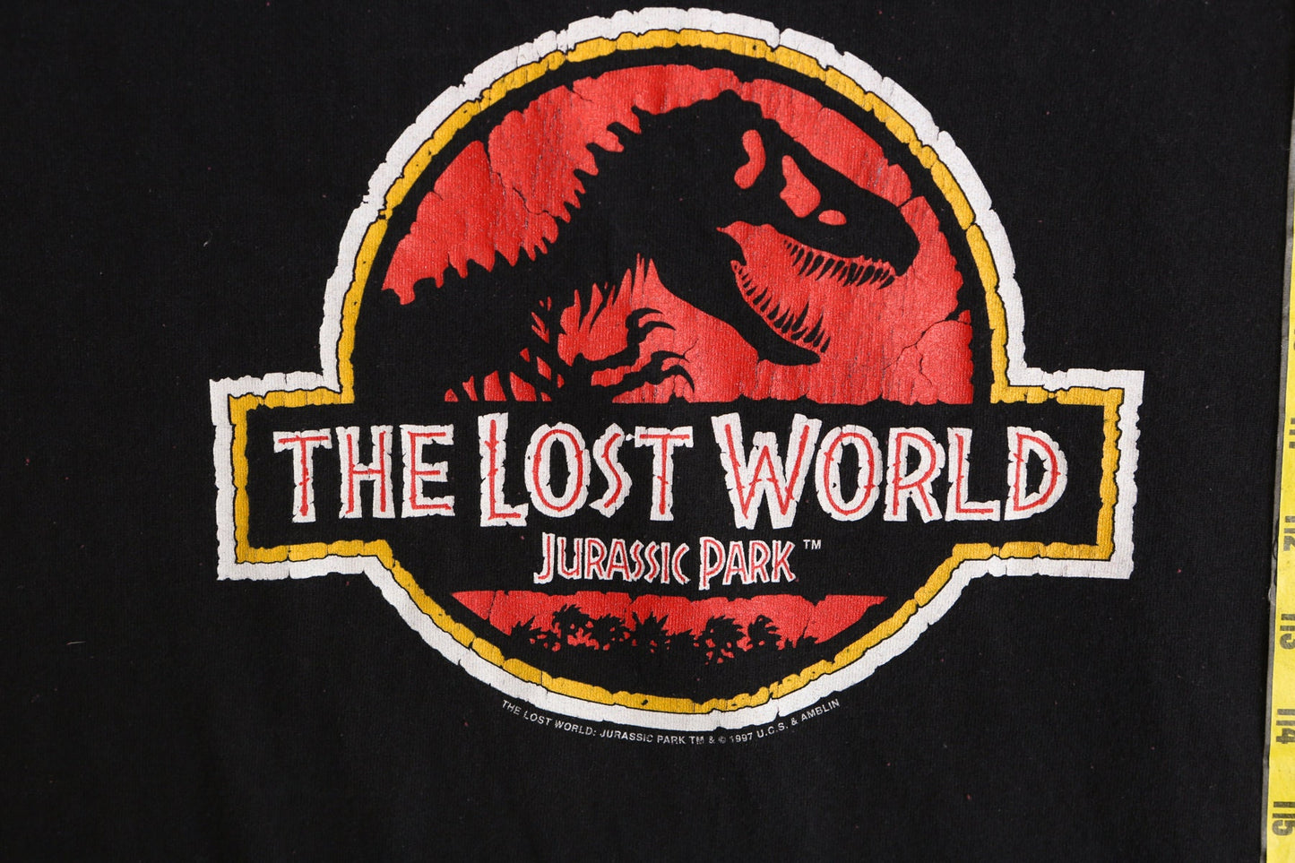 The Lost World Graphic Shirt Jurassic Park Something Has Survided