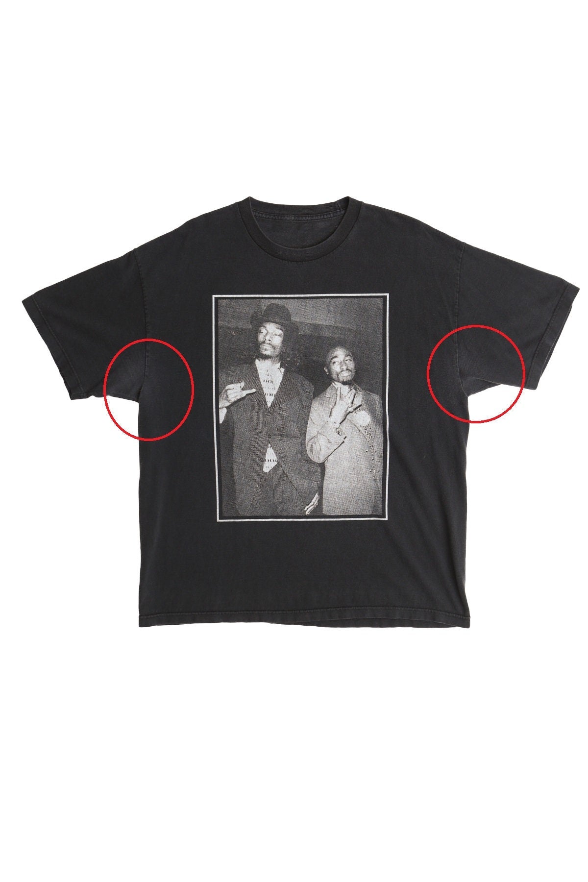 Rap Graphic Shirt Snoop Dog & 2Pac Old Days