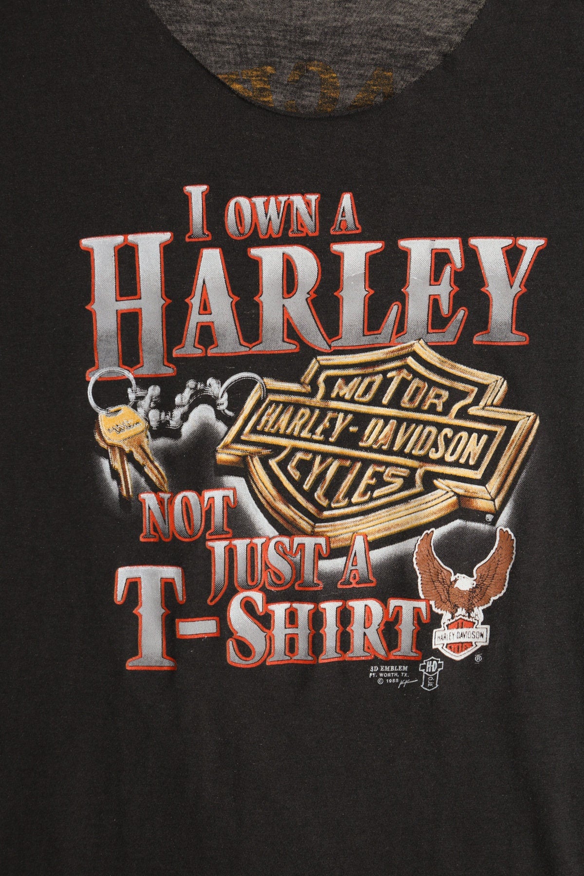 Harley Davidson I Own a Harley Not Just A T-Shirt Graphic Shirt