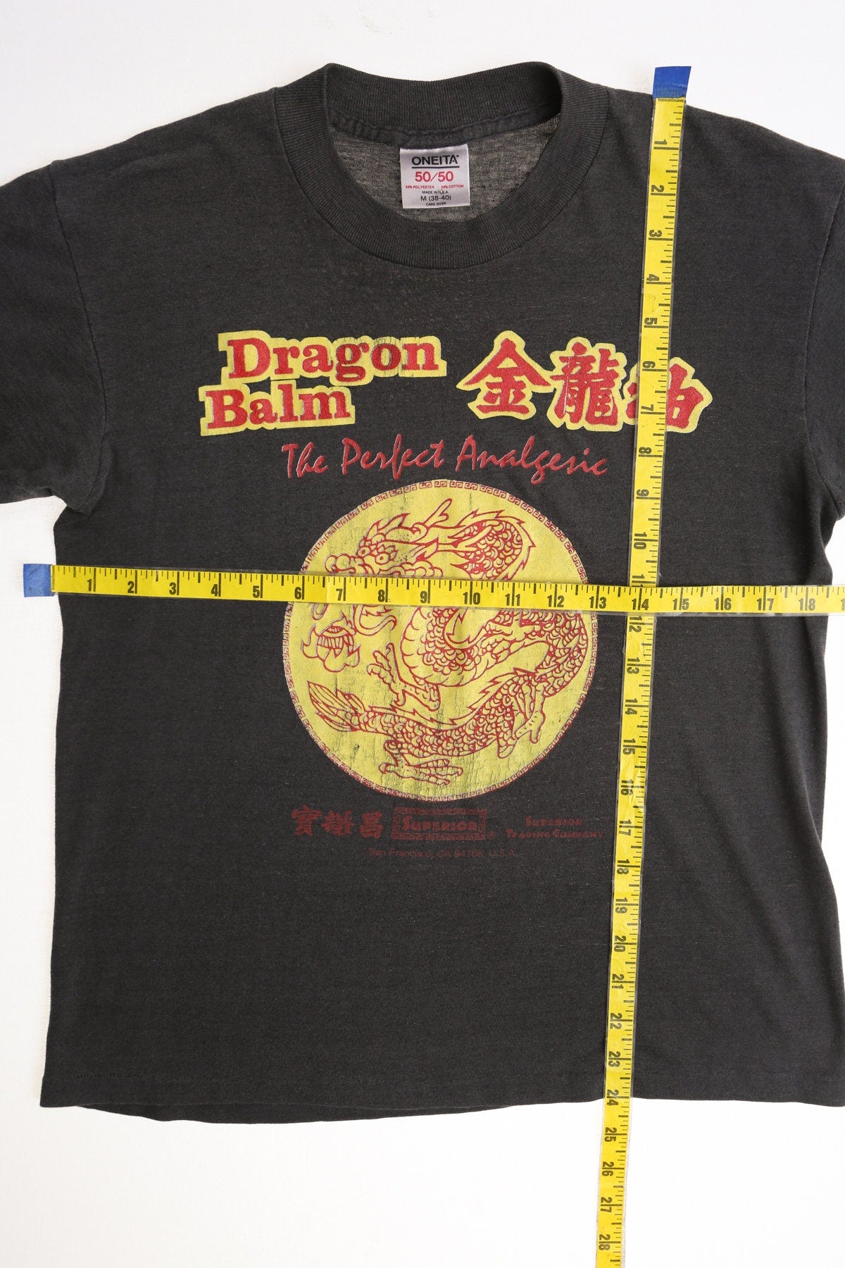 Dragon Balm The Perfect Analgesic Black Graphic Shirt