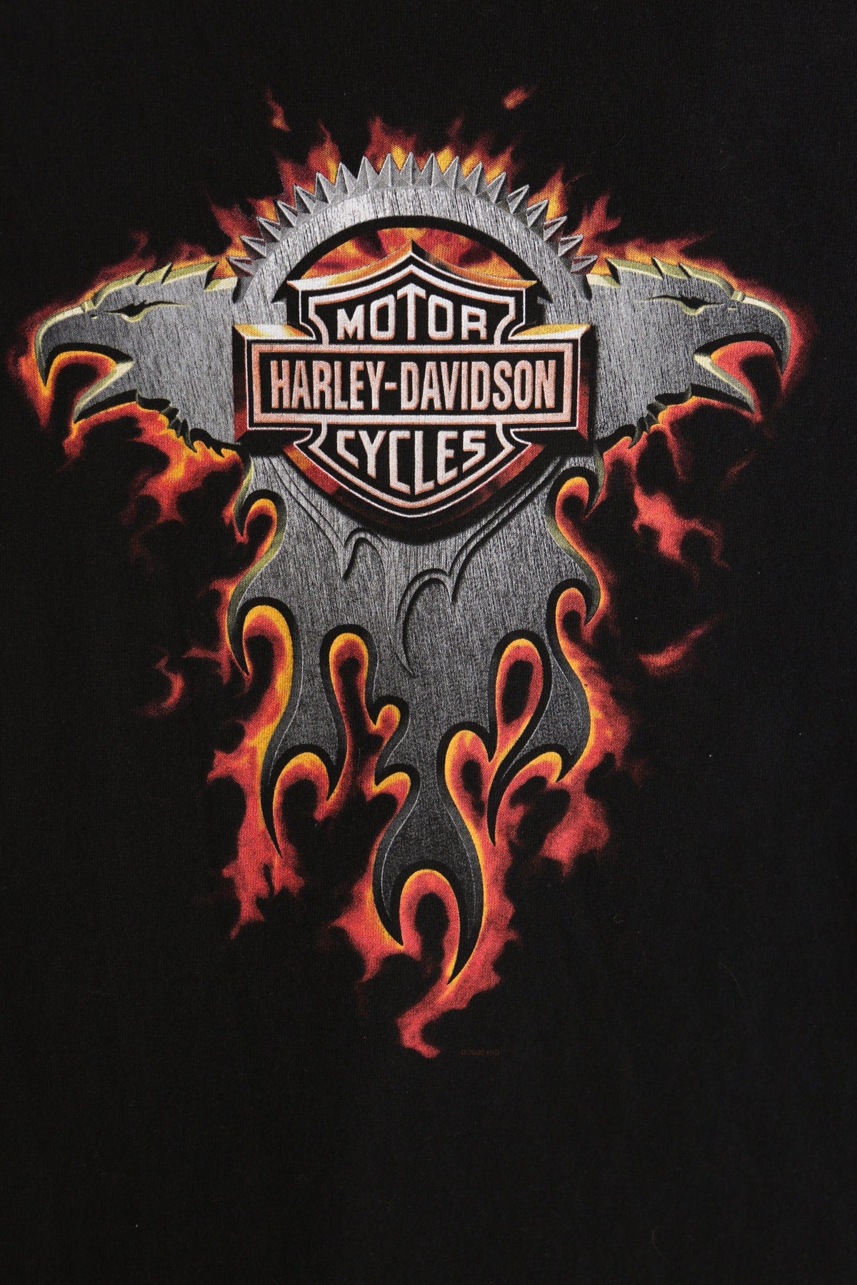 Harley Davidson Grand Teton Idaho Falls Black Graphic Tank Top