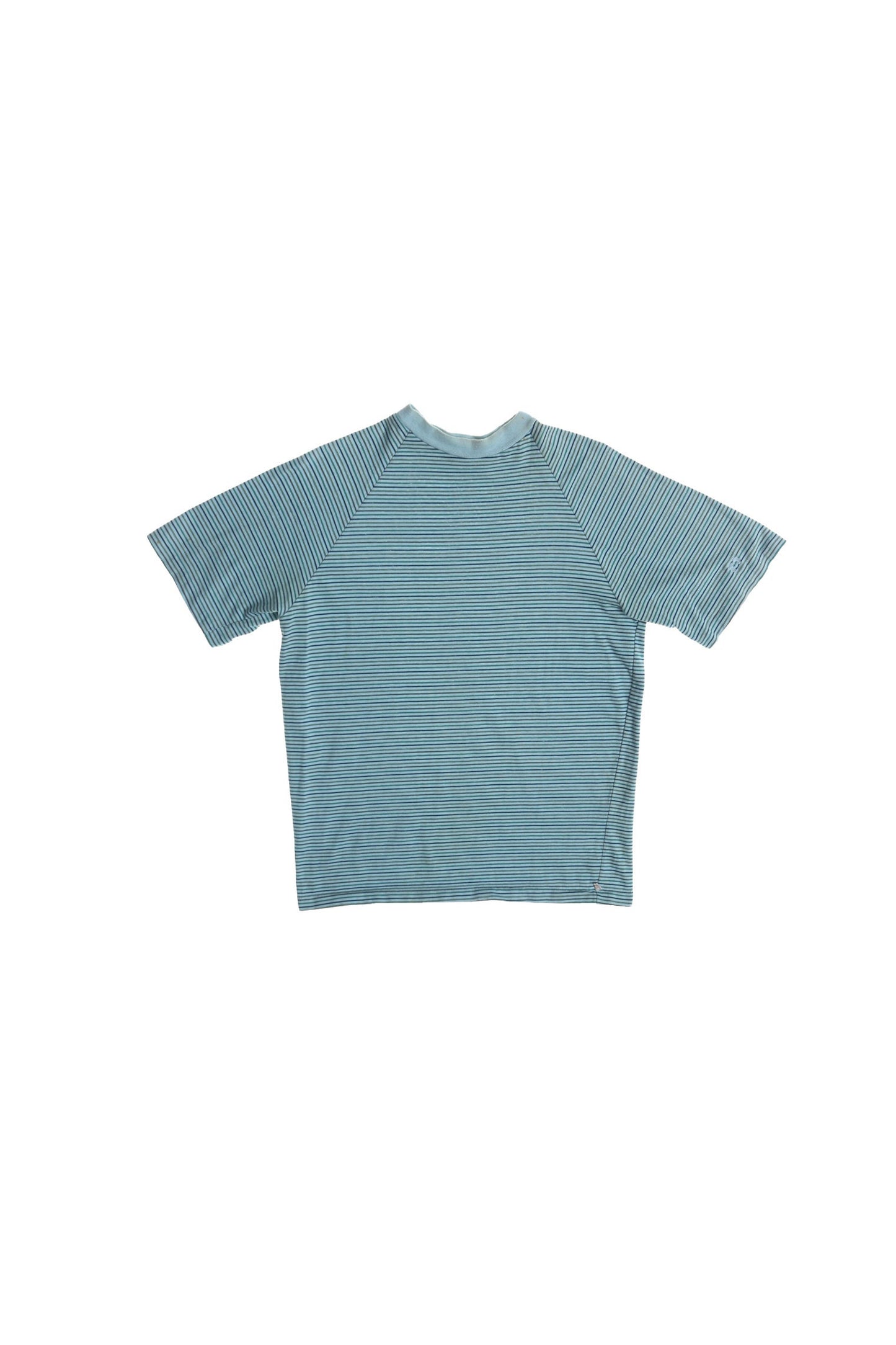 Vintage Hang Ten Blue Striped Shirt