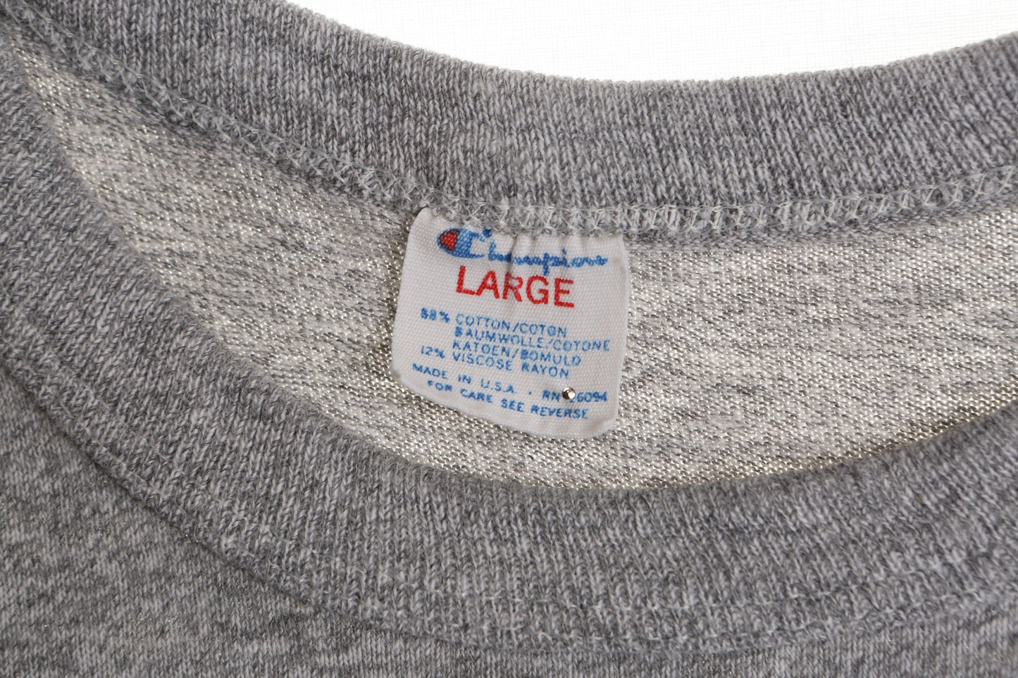 UR Rochester Vintage Champion Gray Graphic Shirt