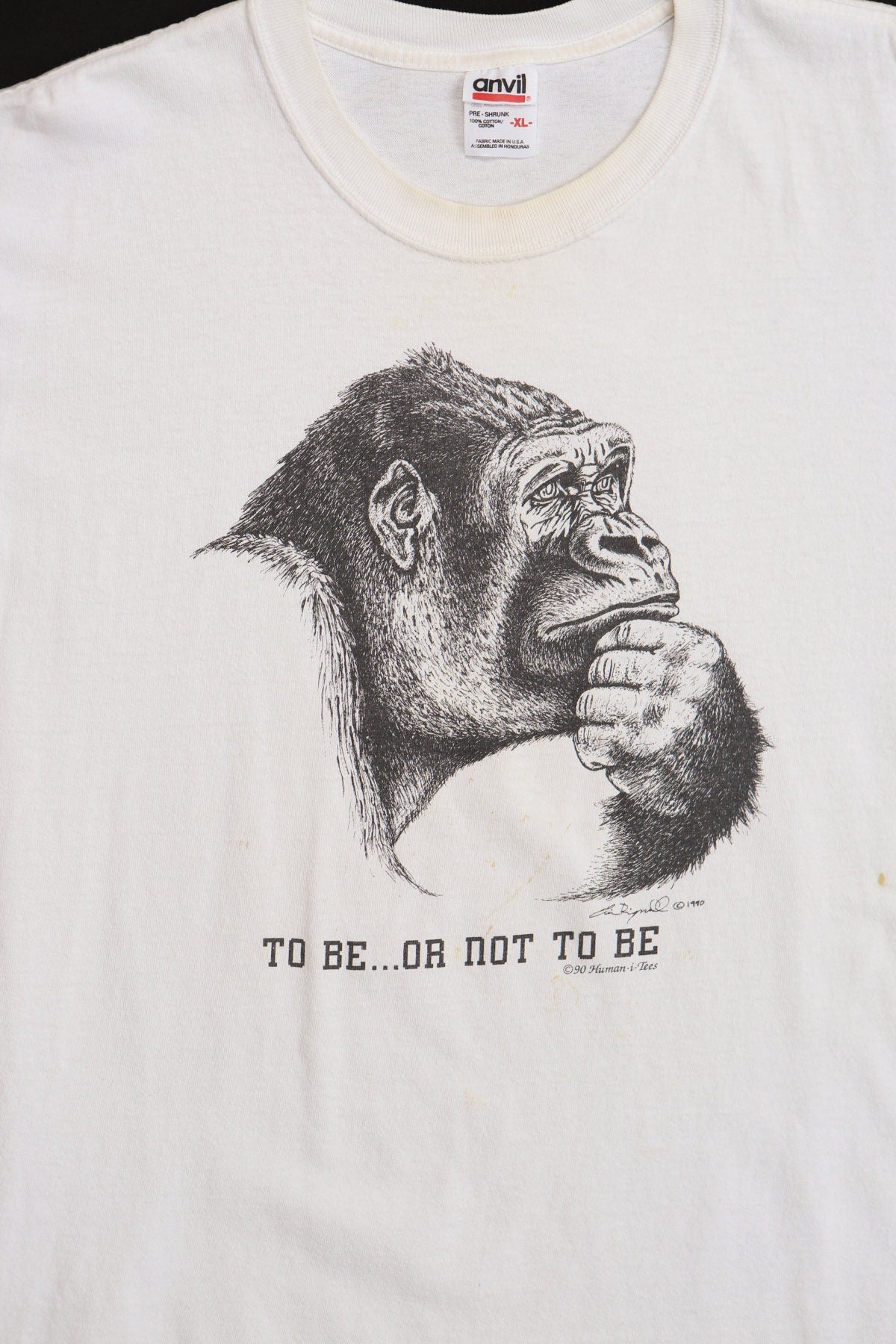 To Be or Not To be Gorilla Graphic T-shirt