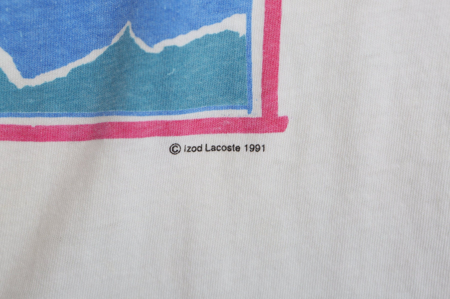 Vintage Sharks White Graphic T-shirt