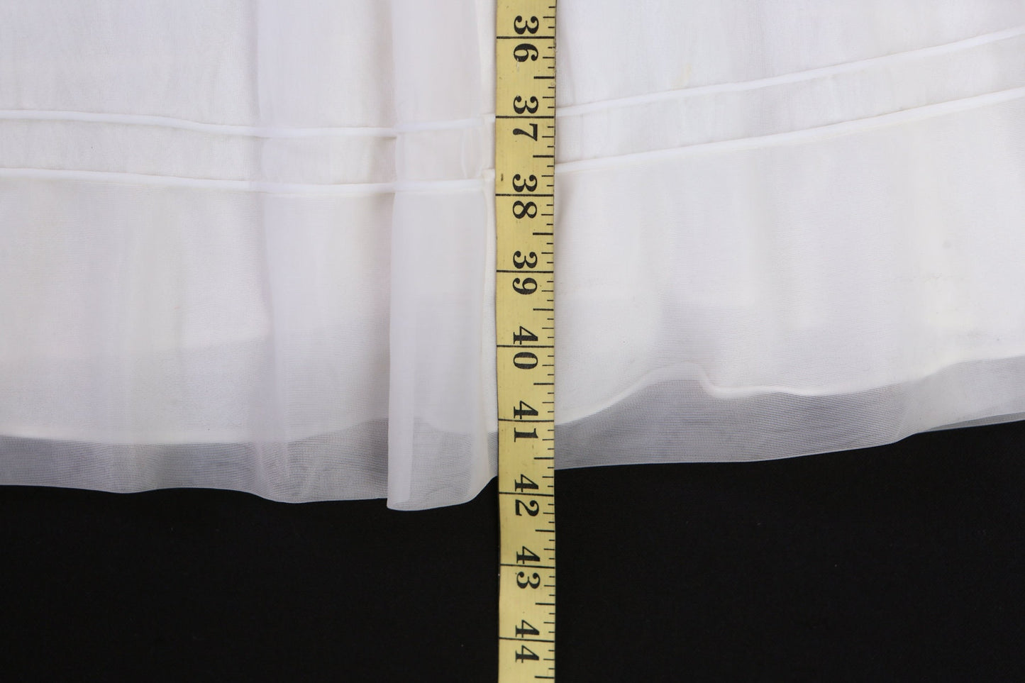 Vintage White Slip Poly Nightgown Dress