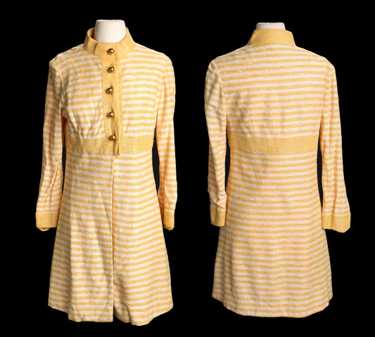 70's yellow Polyester Casual Dress