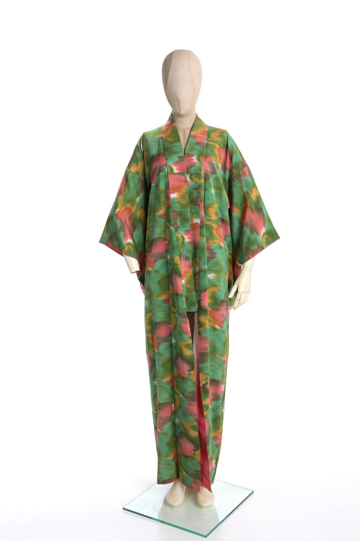 Green Kimono Robe