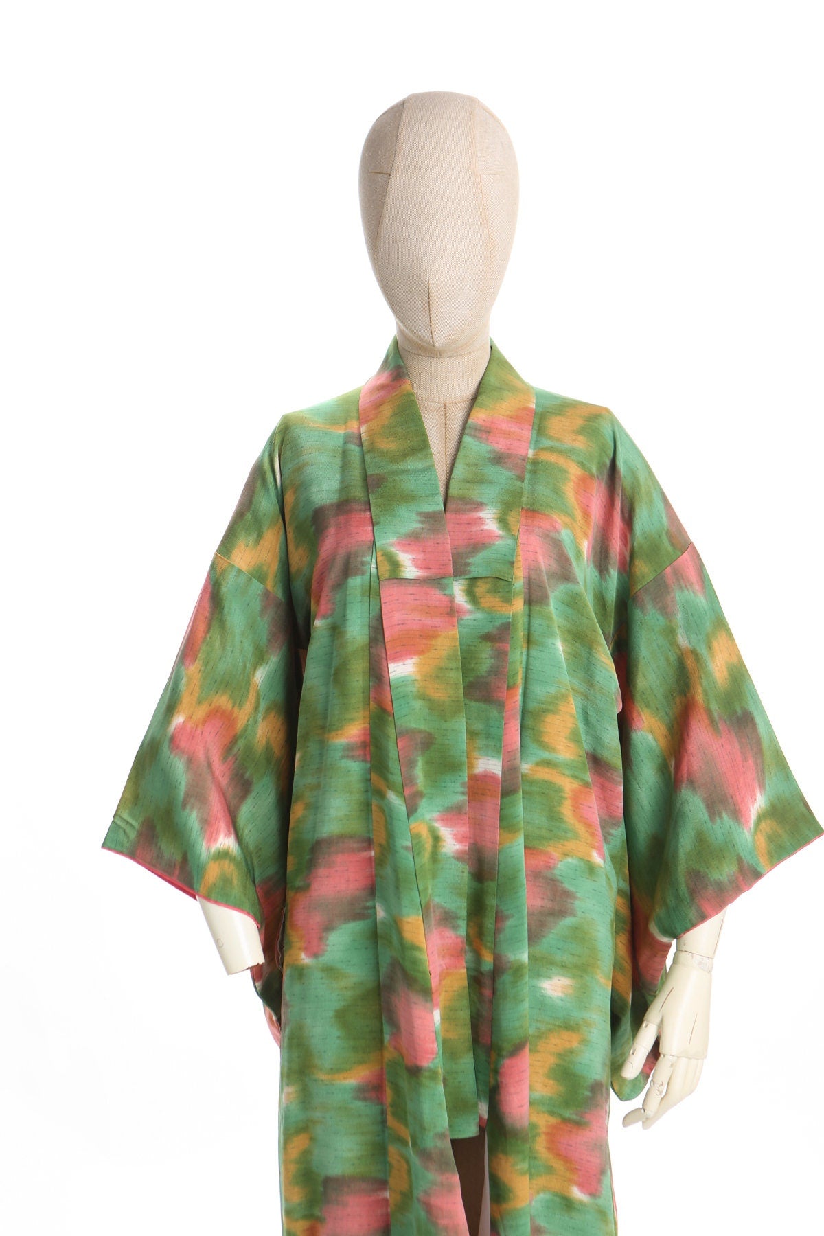 Green Kimono Robe