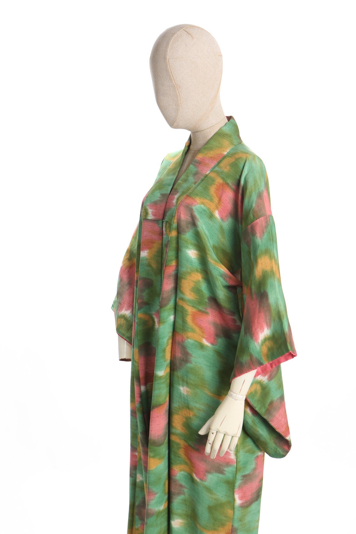 Green Kimono Robe