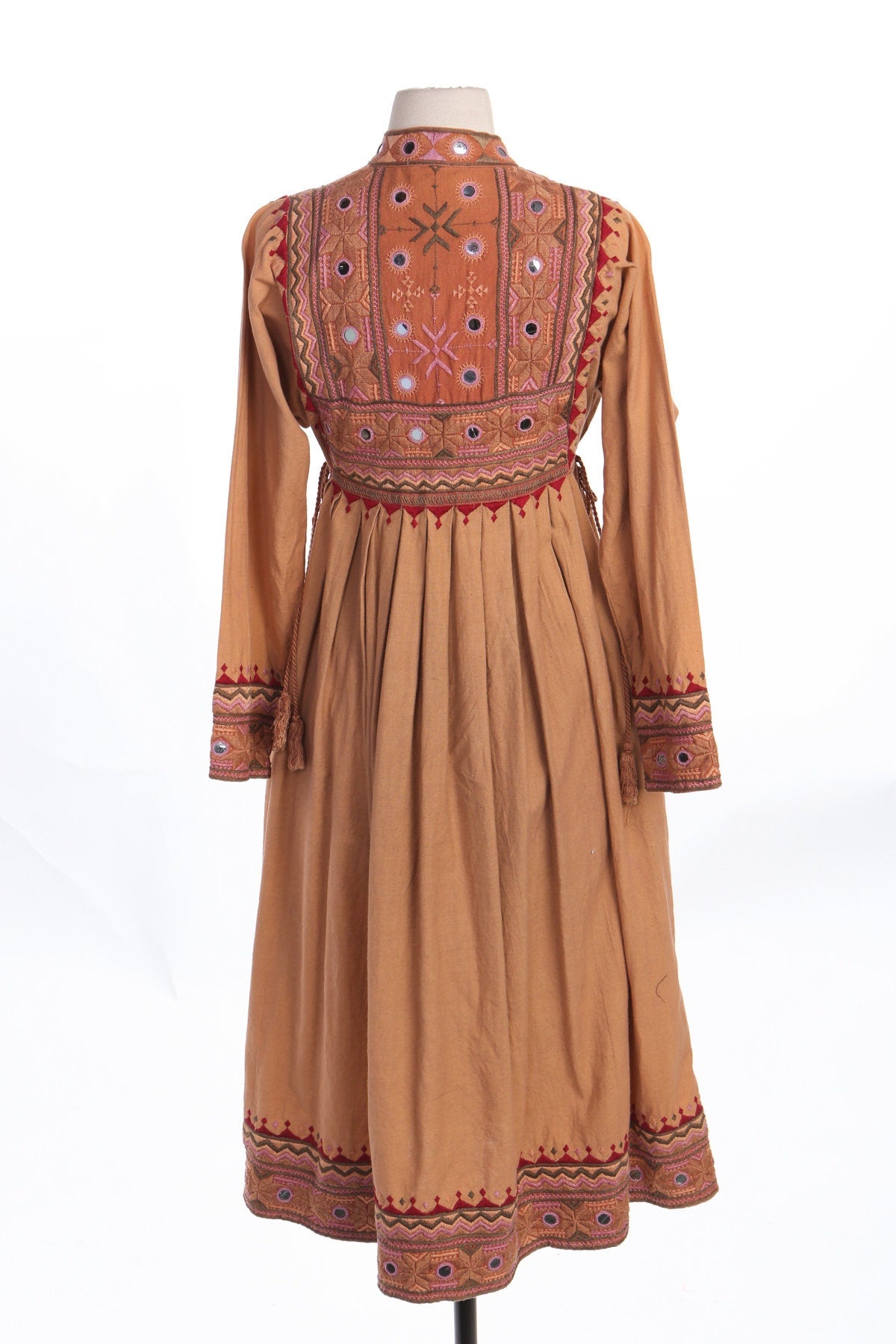 Vintage Indian Dress - Embroidered Dress