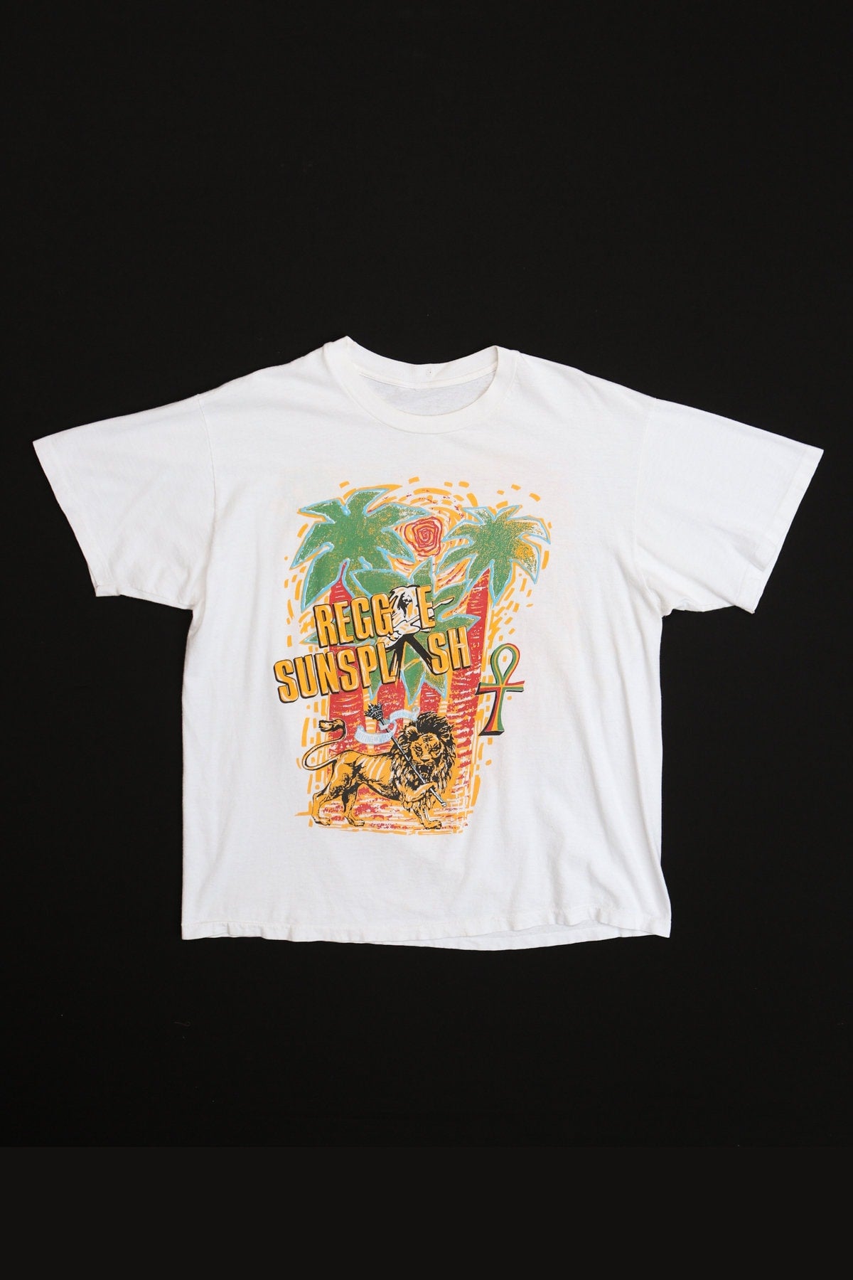 Reggae Sun Splash 92 World Tour Graphic T-shirt