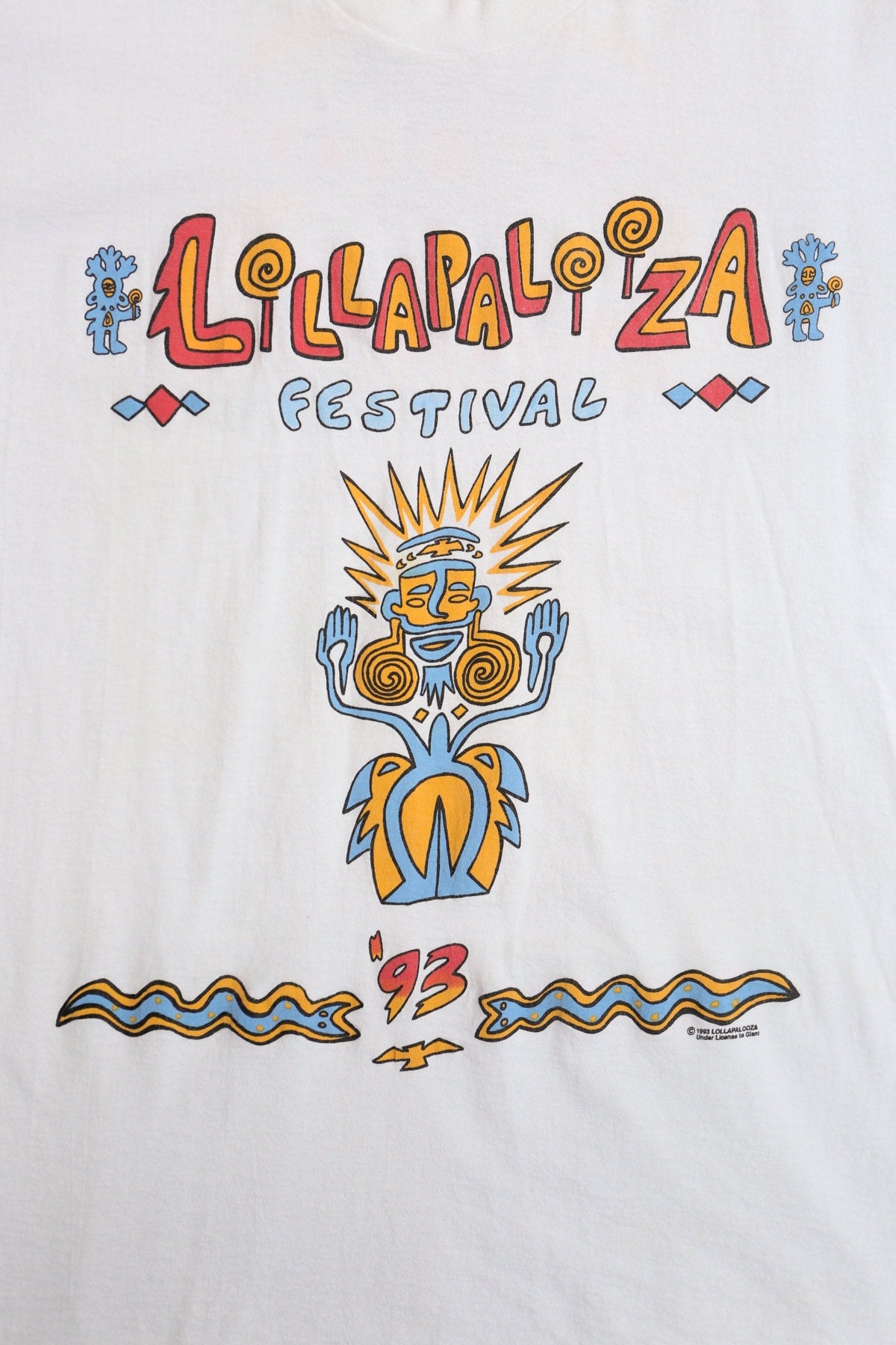 1993 Lollapalooza Festival Graphic t-shirt