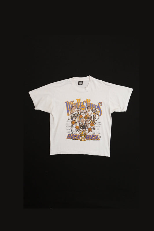 Back to Back World Champs Los Angeles Lakers Graphic T-shirt