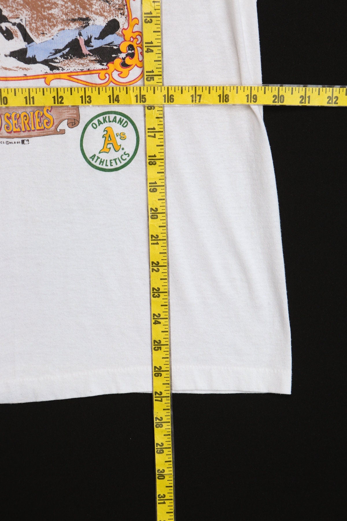 Dodgers Vs Athletics 1988 World Series Graphic T-shirt