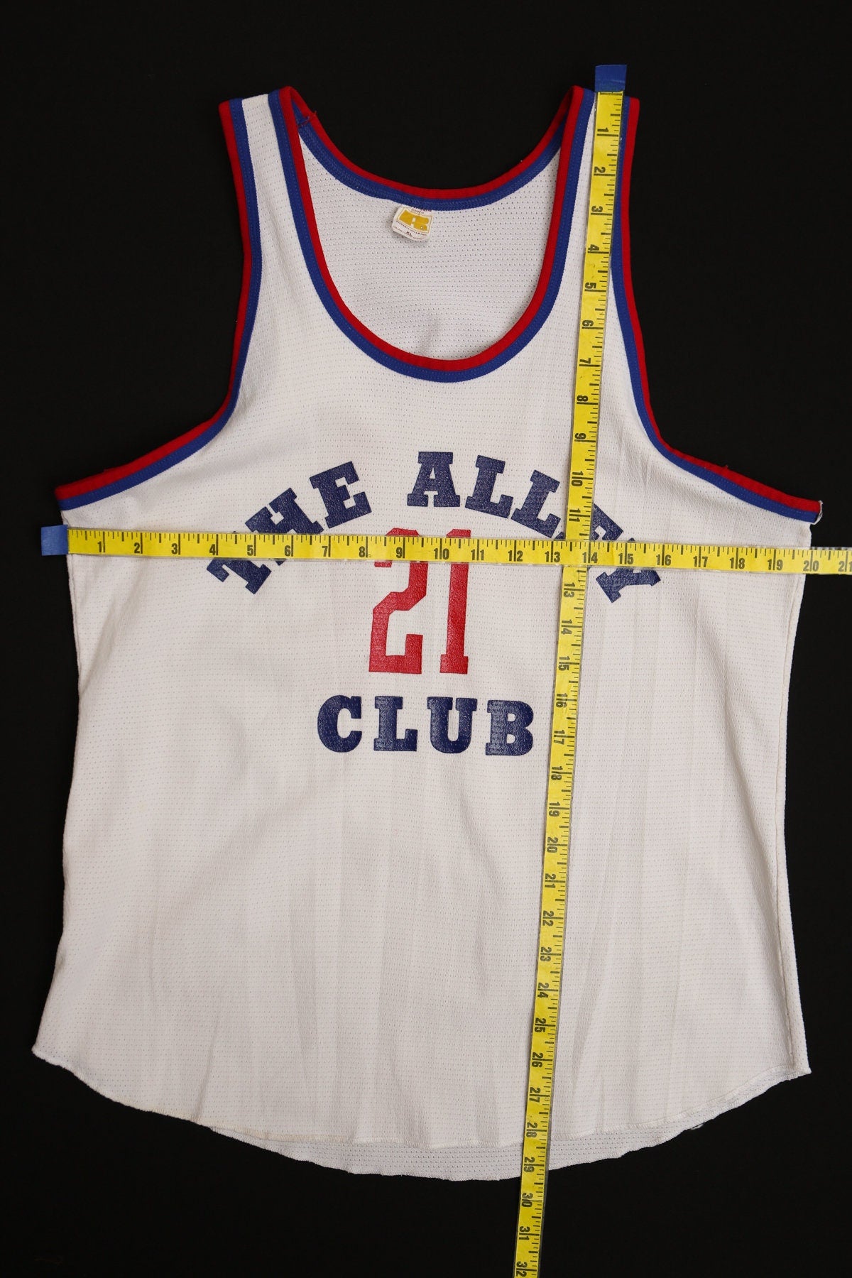 Vintage Basketball Jersey The Alley 21 Club