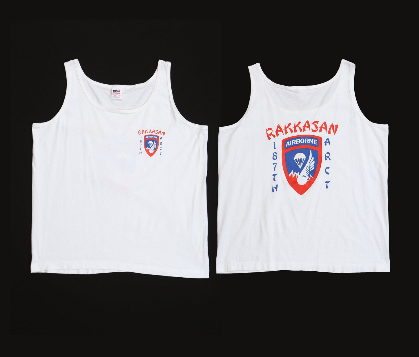 Rakkasan 187th Arct Airborne Vintage Graphic Tank Top