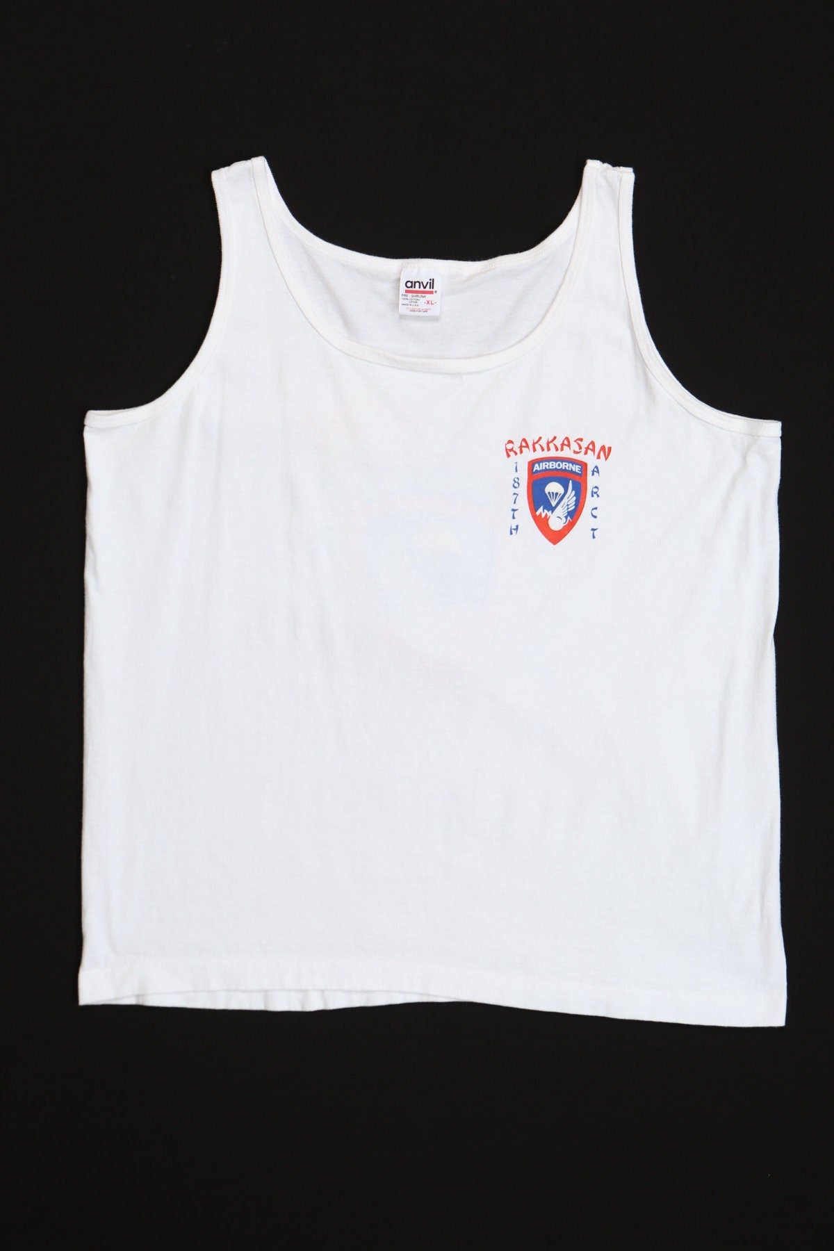 Rakkasan 187th Arct Airborne Vintage Graphic Tank Top