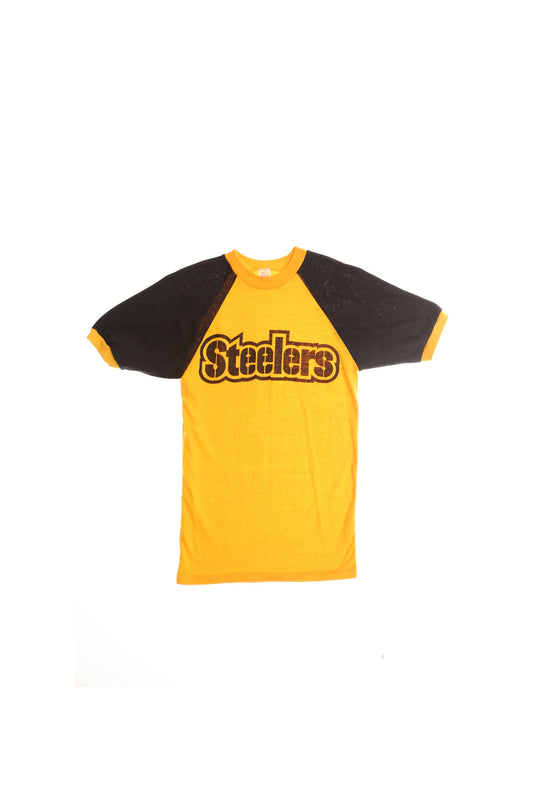 Vintage Yellow Football Shirt - Steelers