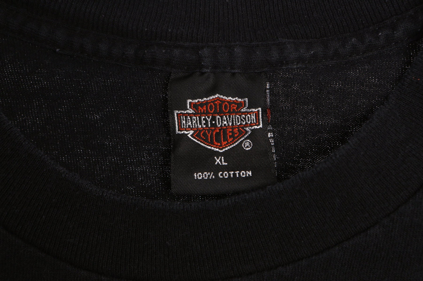 Harley Davidson Las Vegas Black Graphic Biker Shirt