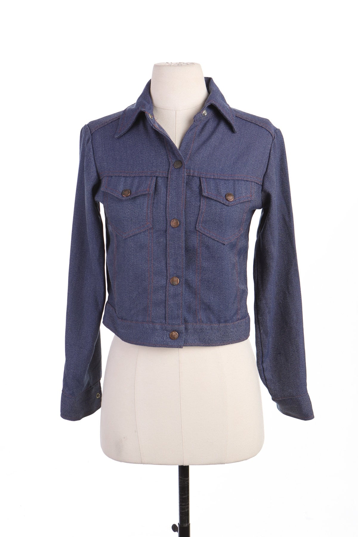 70's Women Blue Jacket