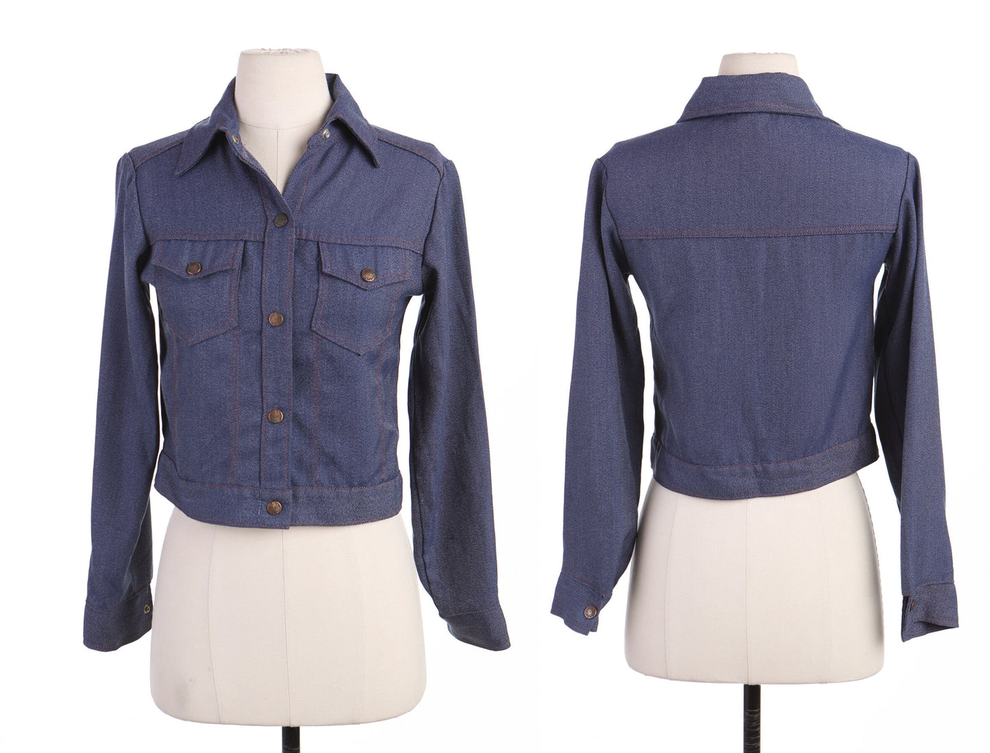 70's Women Blue Jacket