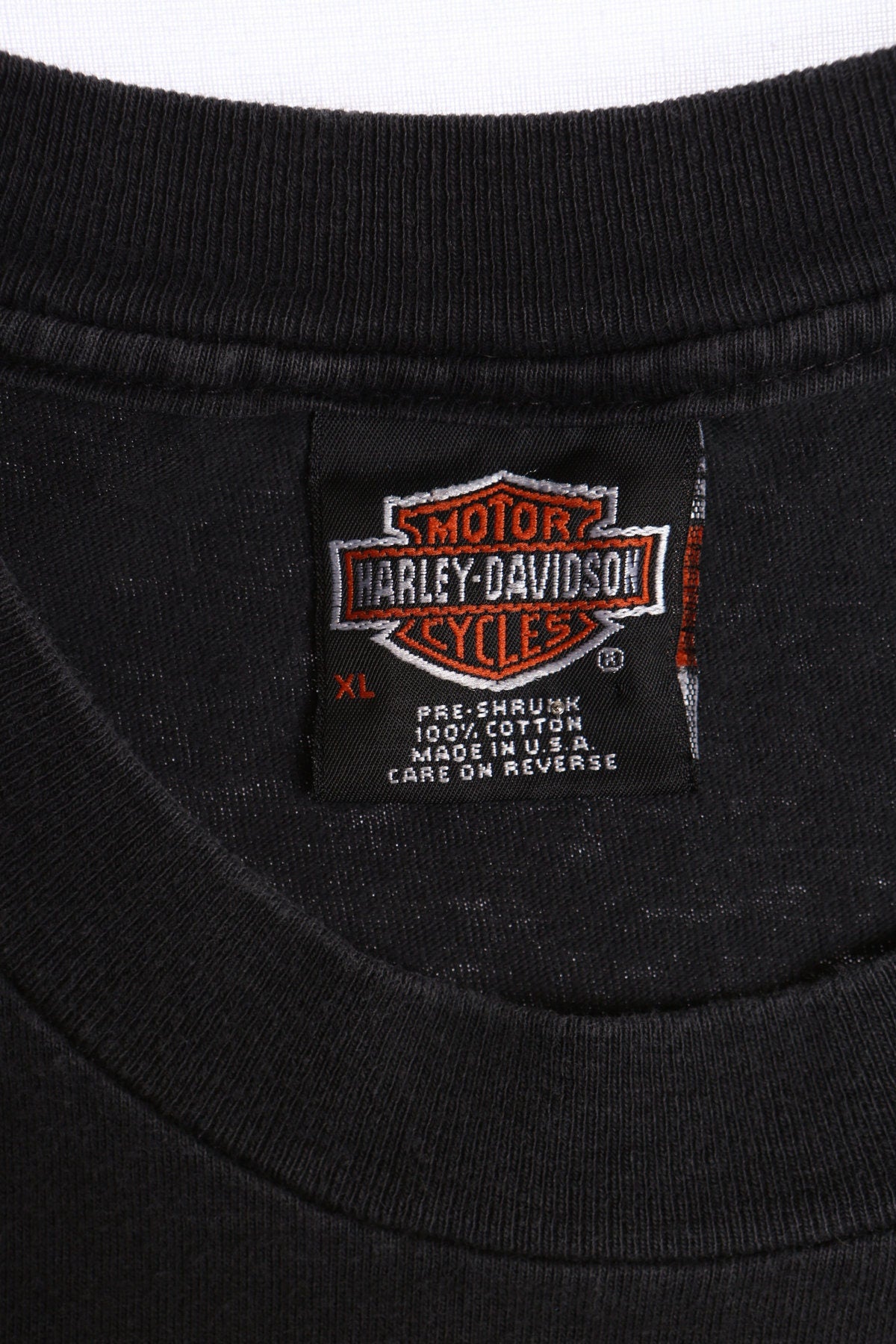 Harley Davidson Proud & Fearless Black Graphic T-shirt