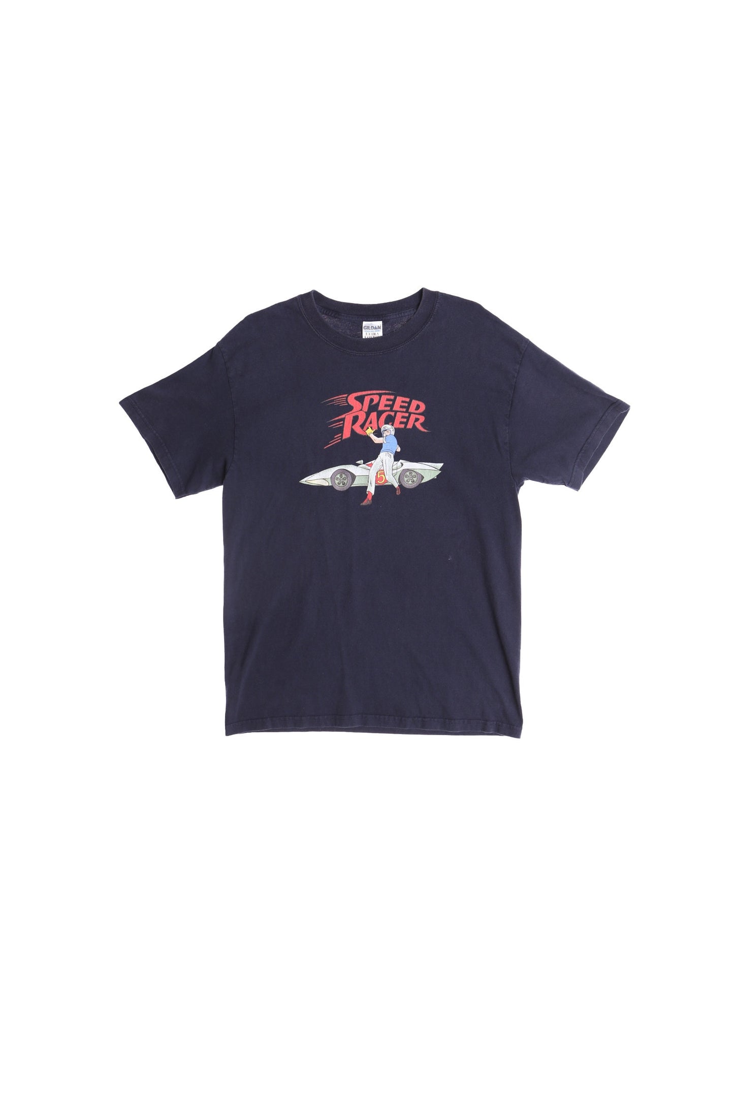 Speed Racer Blue Graphic T-shirt