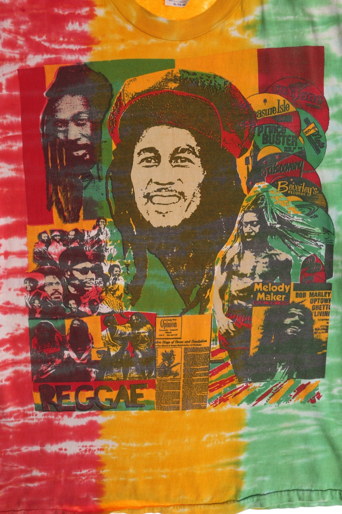 Reggae Bob Marley Graphic Shirt