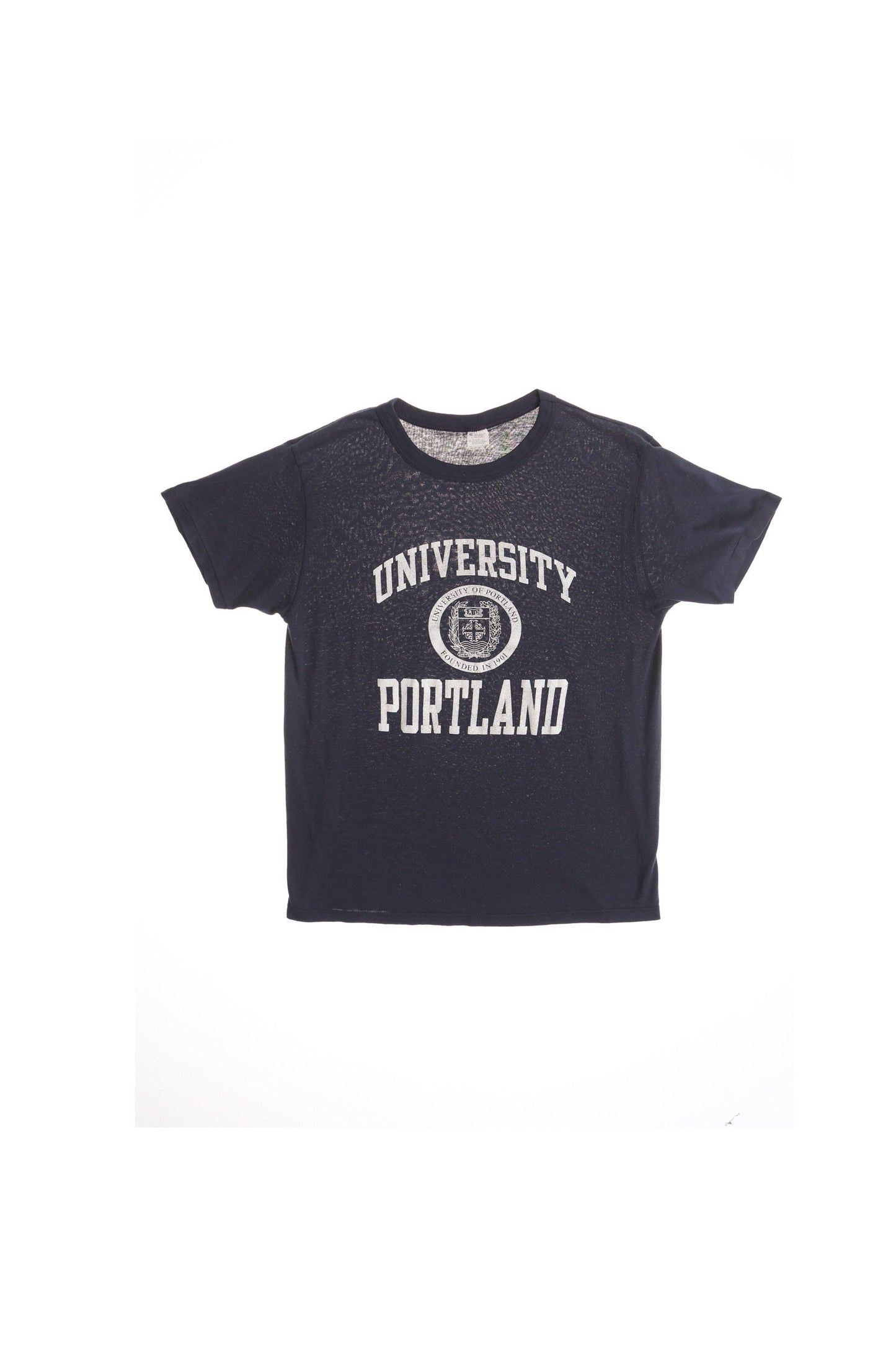 Vintage Champion Blue University Print Shirt