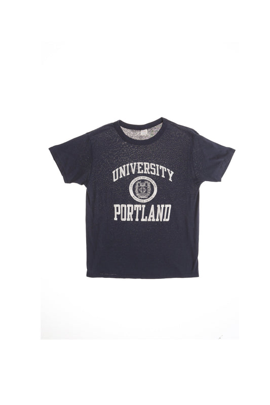 Vintage Champion Blue University Print Shirt