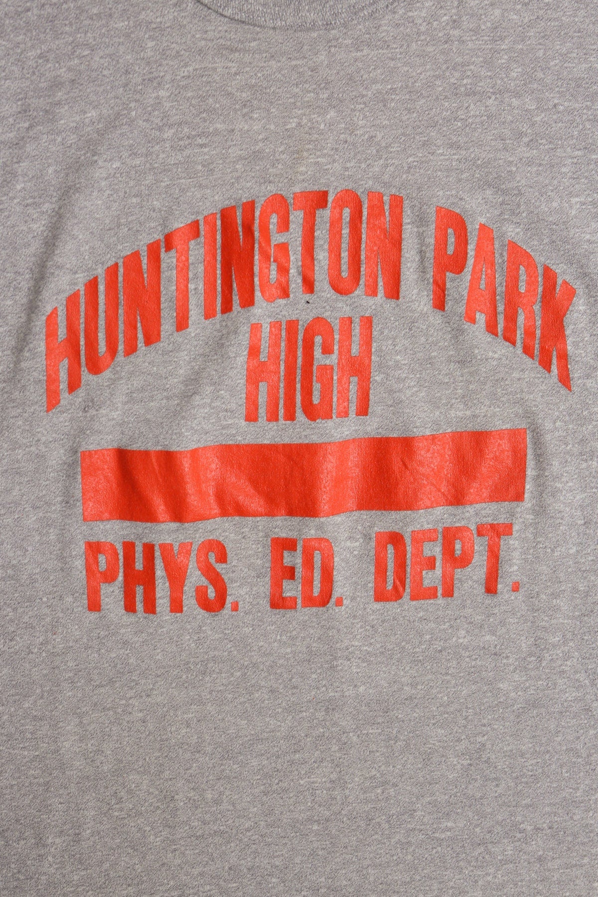 Vintage Gray Champion Graphic T-shirt - Huntington Park High Print