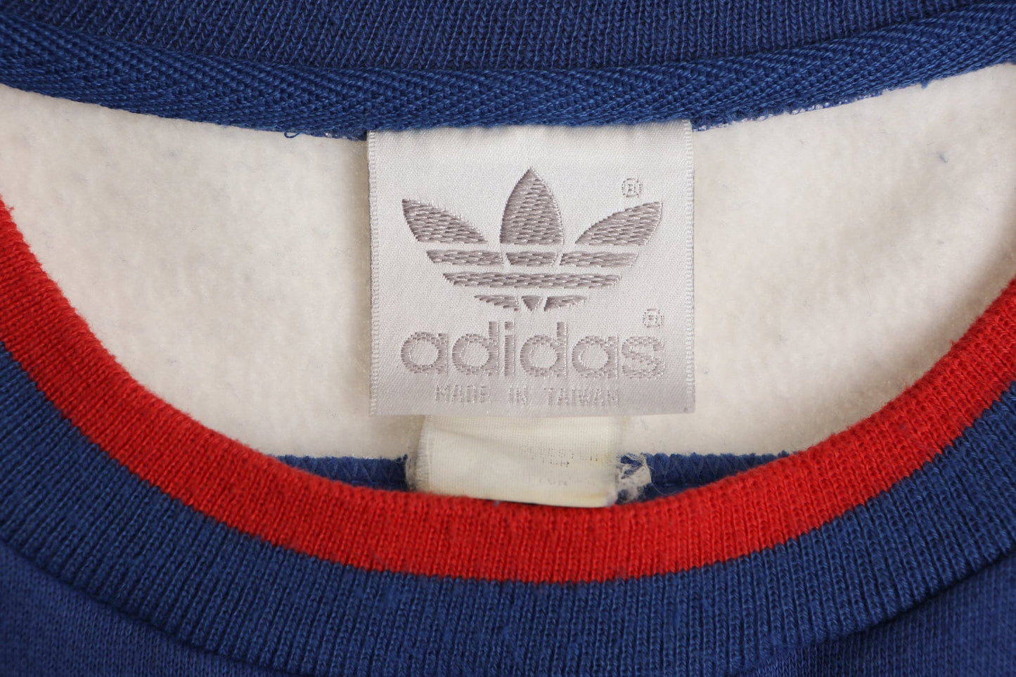Vintage Adidas Striped Sweatshirt - Silver Label - 90's - 80's