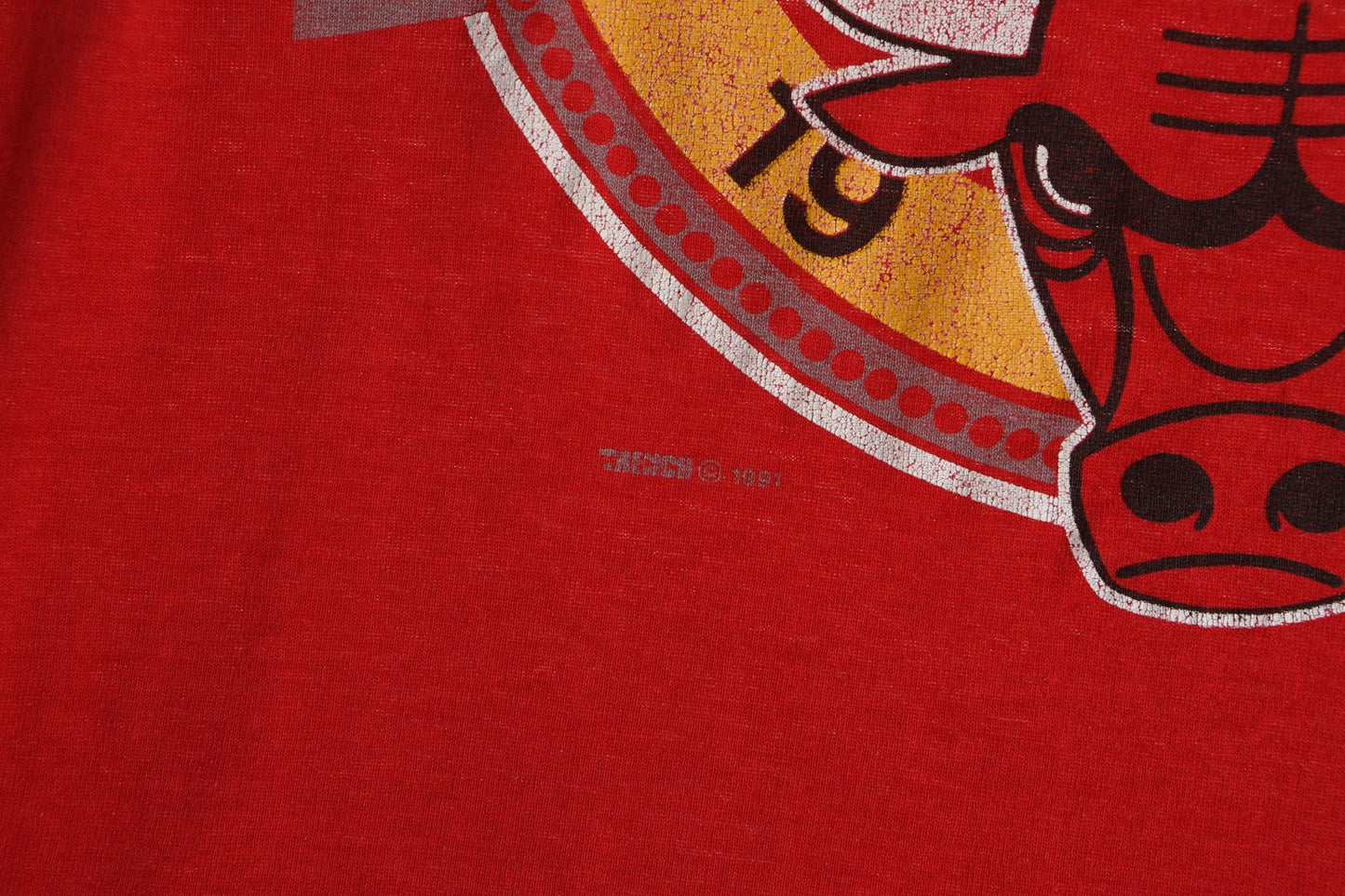 Vintage Chicago Bulls Red Graphic Shirt