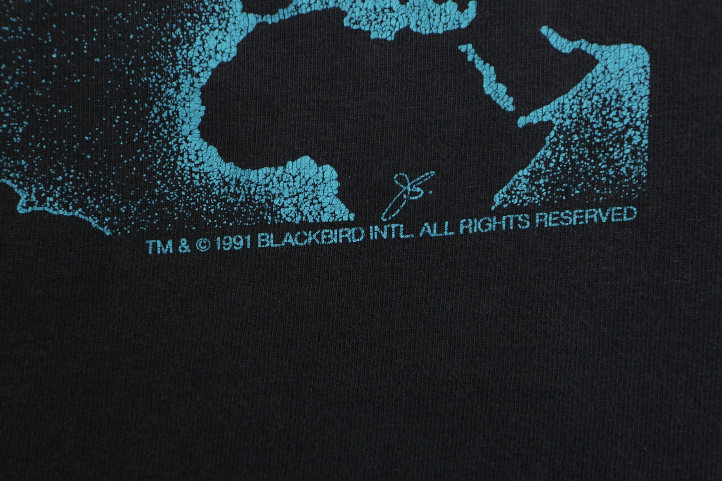 Vintage Black Graphic T-shirt - Super Cruiser Aircraft